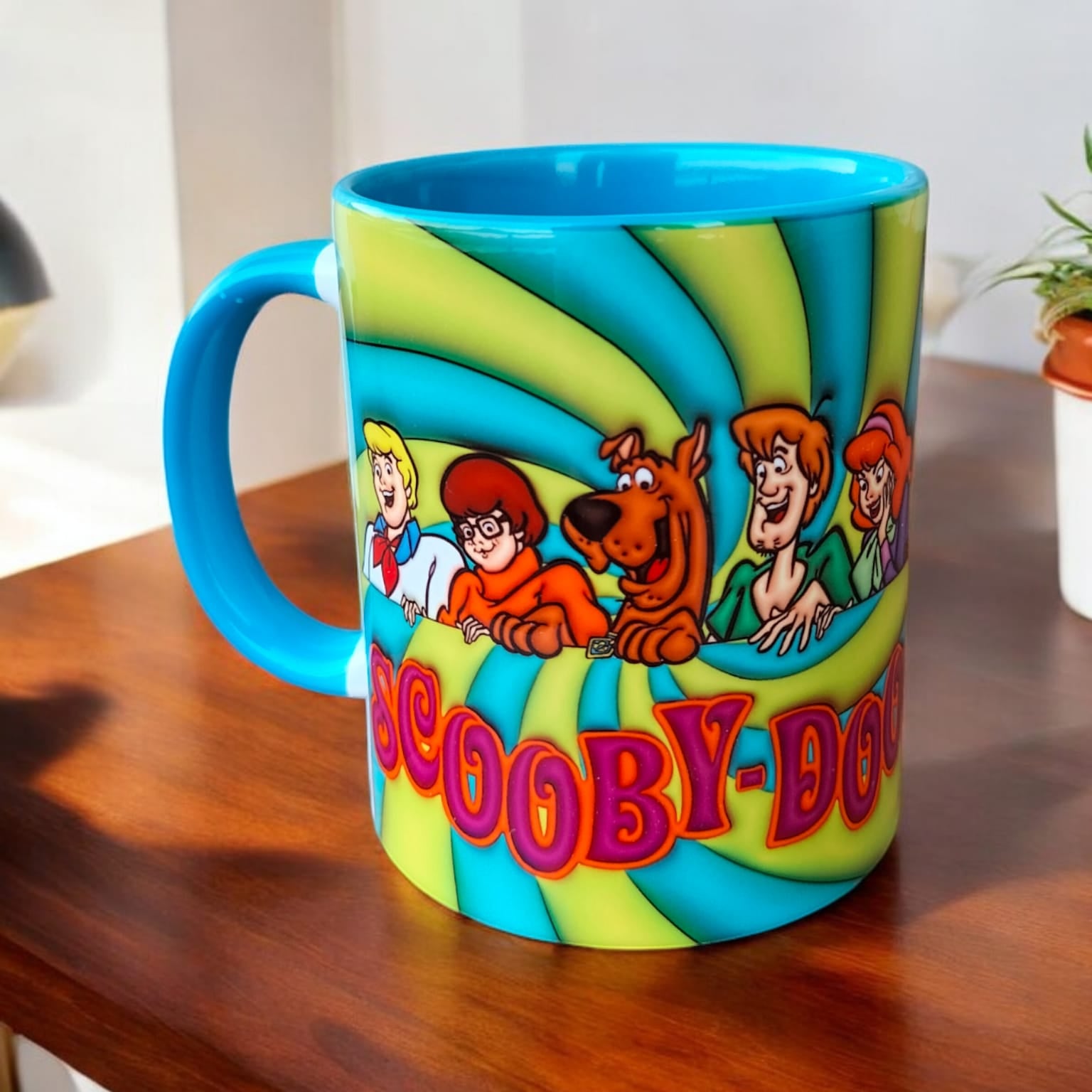 Scooby-Doo Kupa, Çay Kahve Kupası, Arkadaşa Sevgiliye Hediyelik Kupa Bardak, Tasarım Kupa