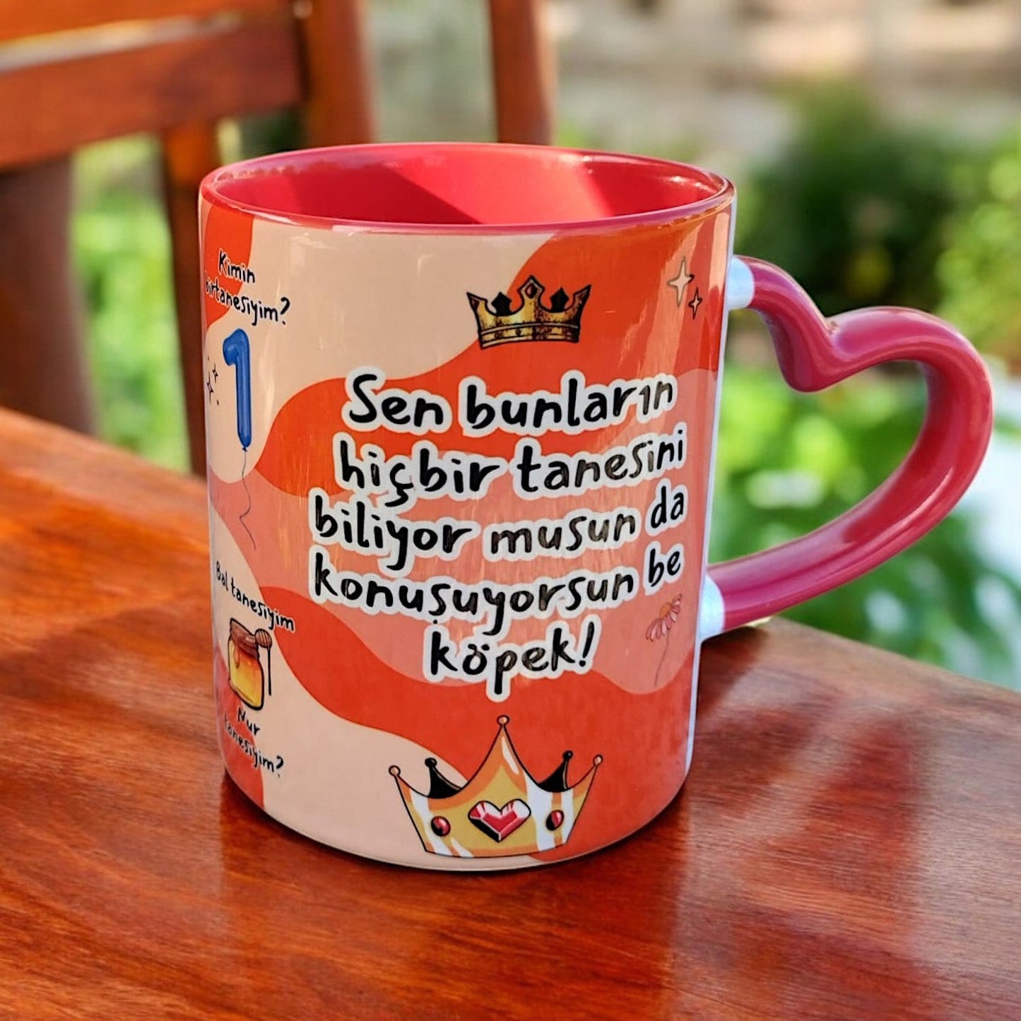 Prens Sevgili Kupa - Sen Benim Kimin Sevgilisi Olduğumu Biliyor musun? - Sevgililer Günü Hediye Kupa