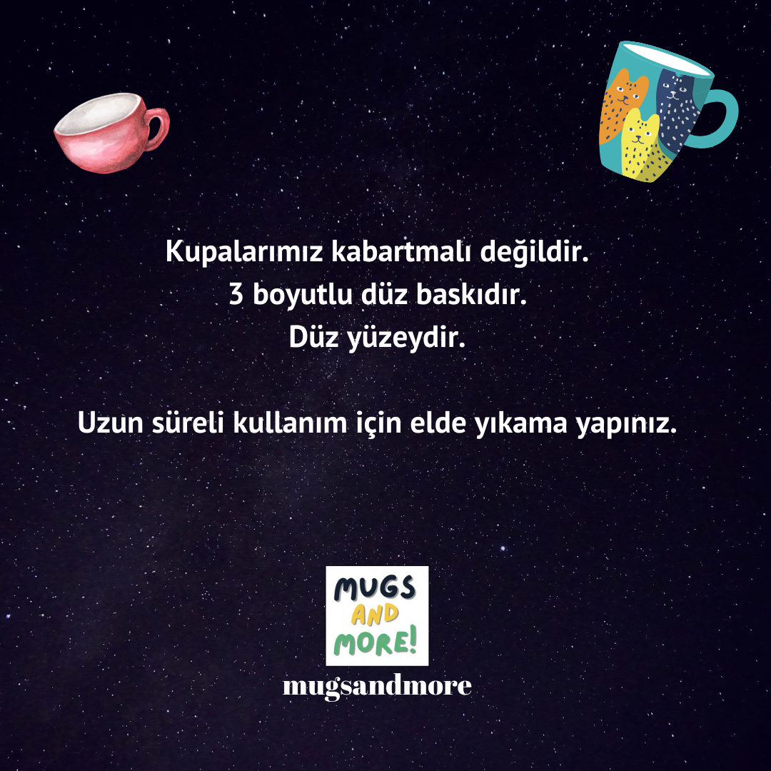 Tweety Tasarım Hediyelik Çay Kahve Kupası-Doğum Günü Hediyesi Kupa Bardak