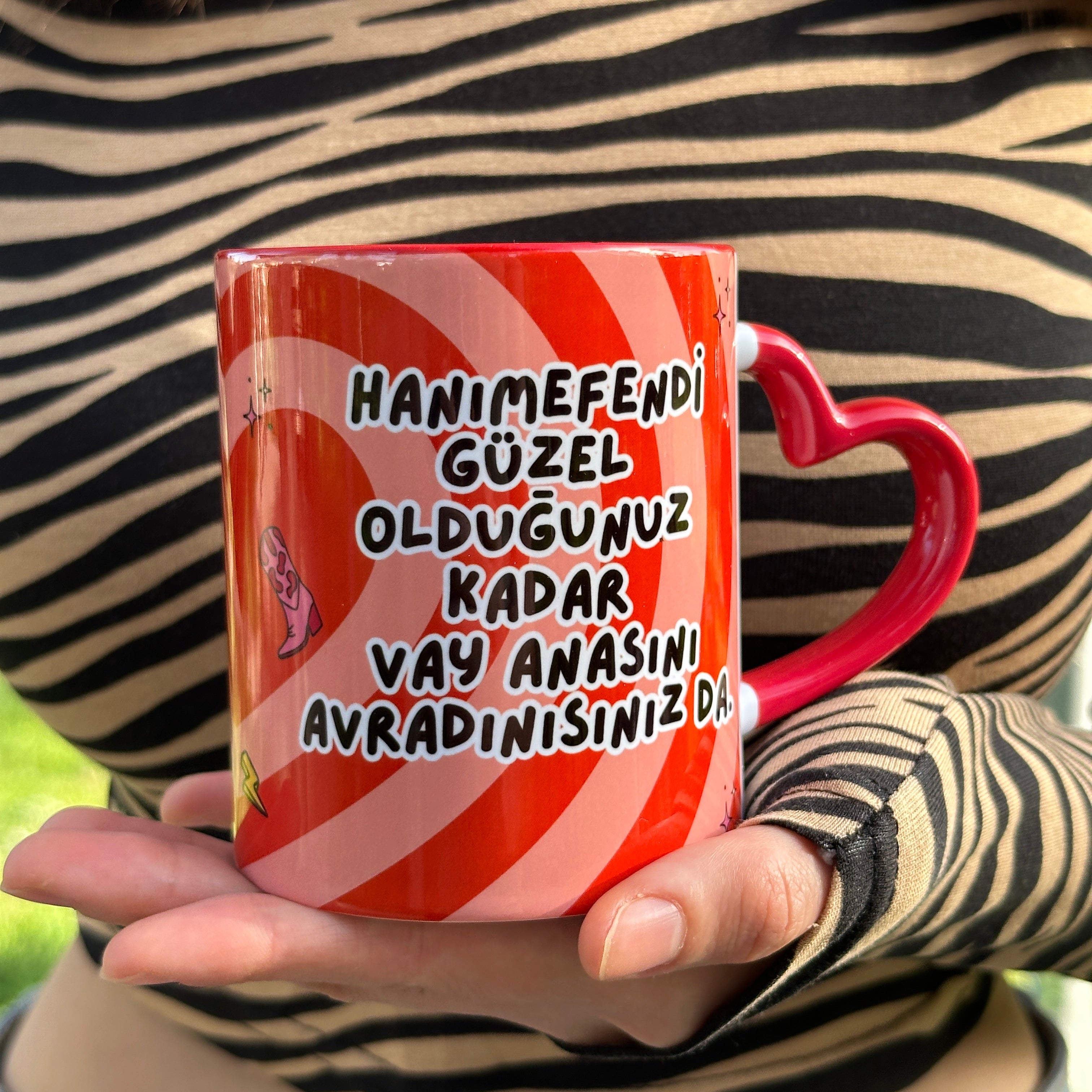 Sevgili Hediyelik Tasarım Kaliteli Porselen Kupa Bardak