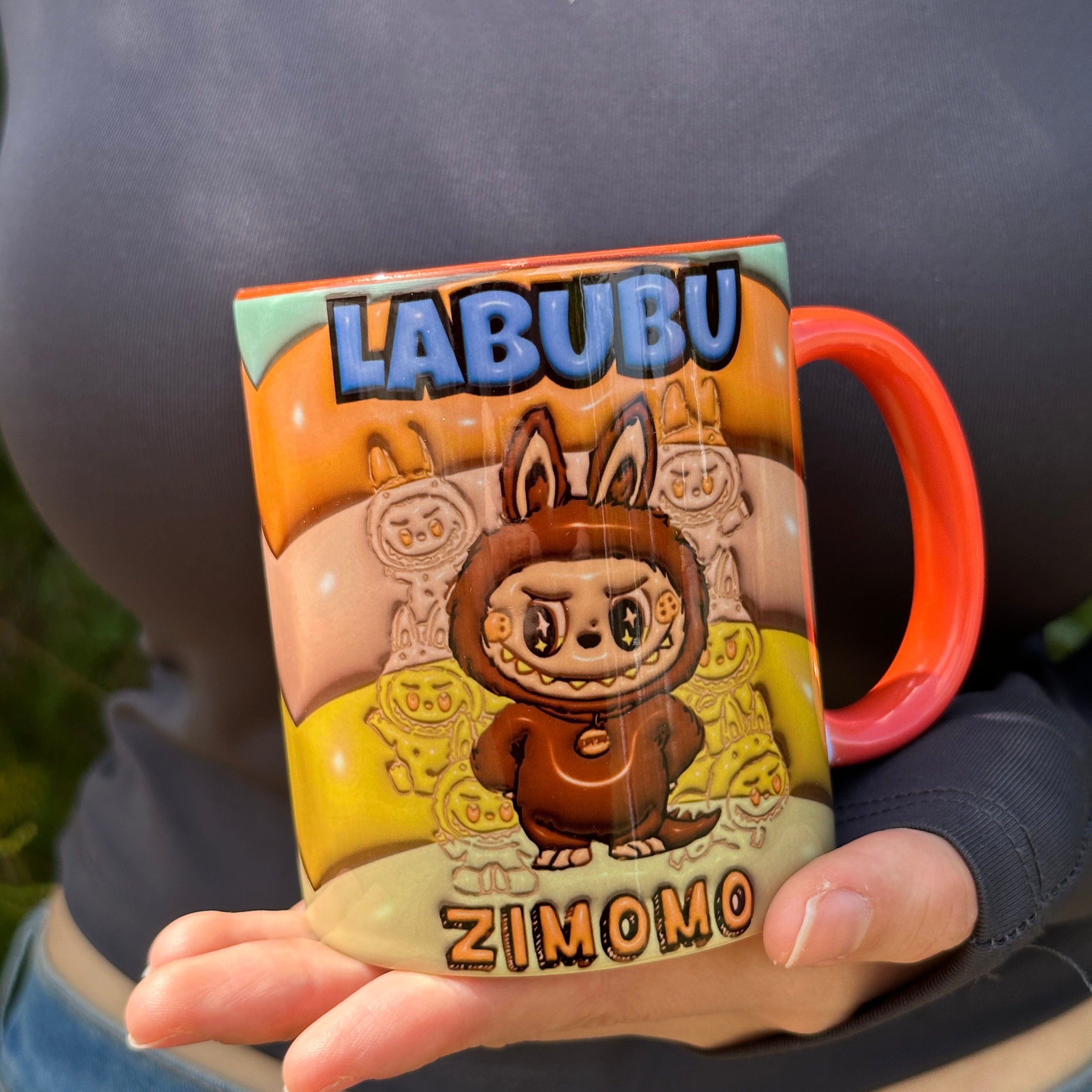 Labubu Kaliteli Porselen Premium Hediyelik Baskılı Kupa Bardak