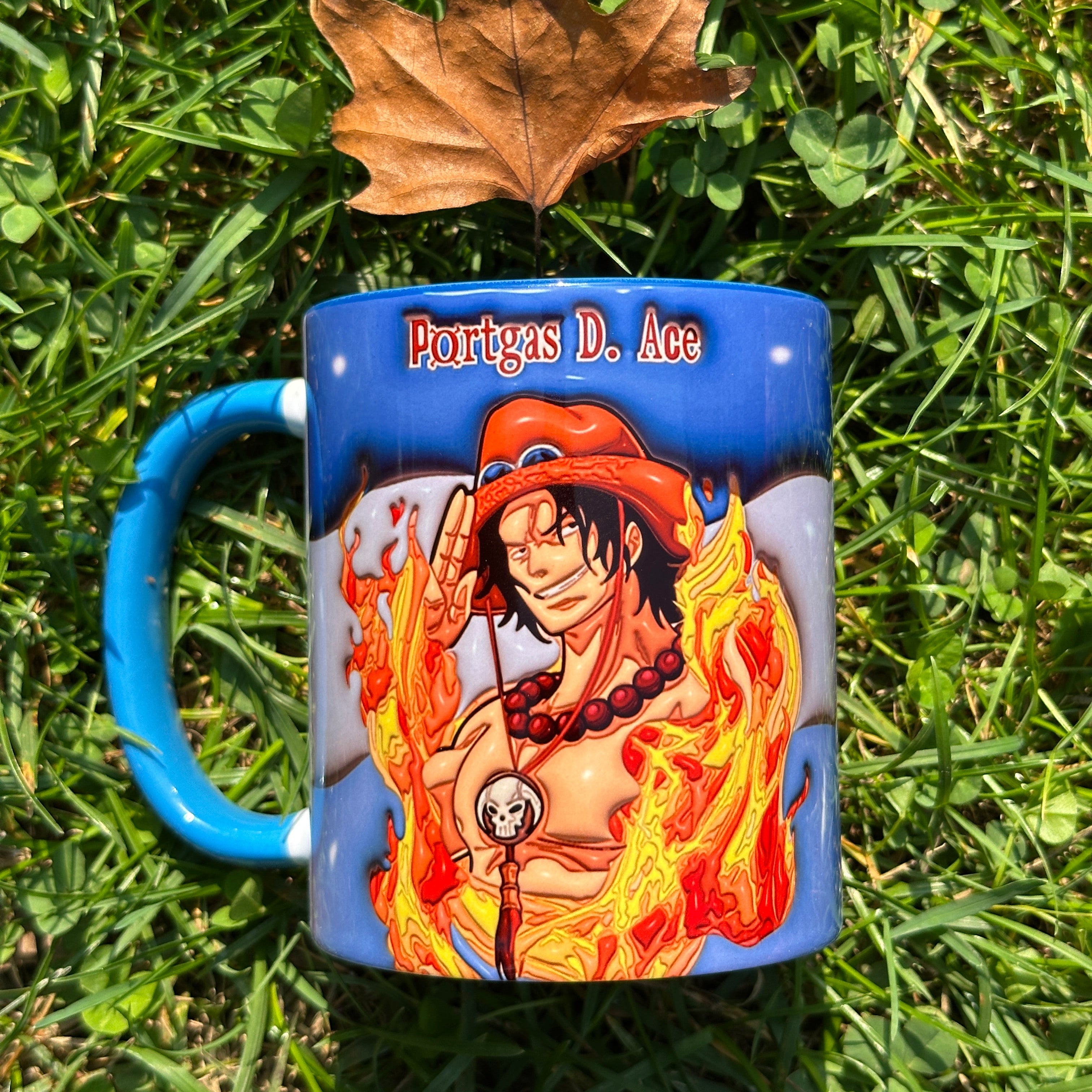 One Piece Portgas D. Ace Tasarım Kupa