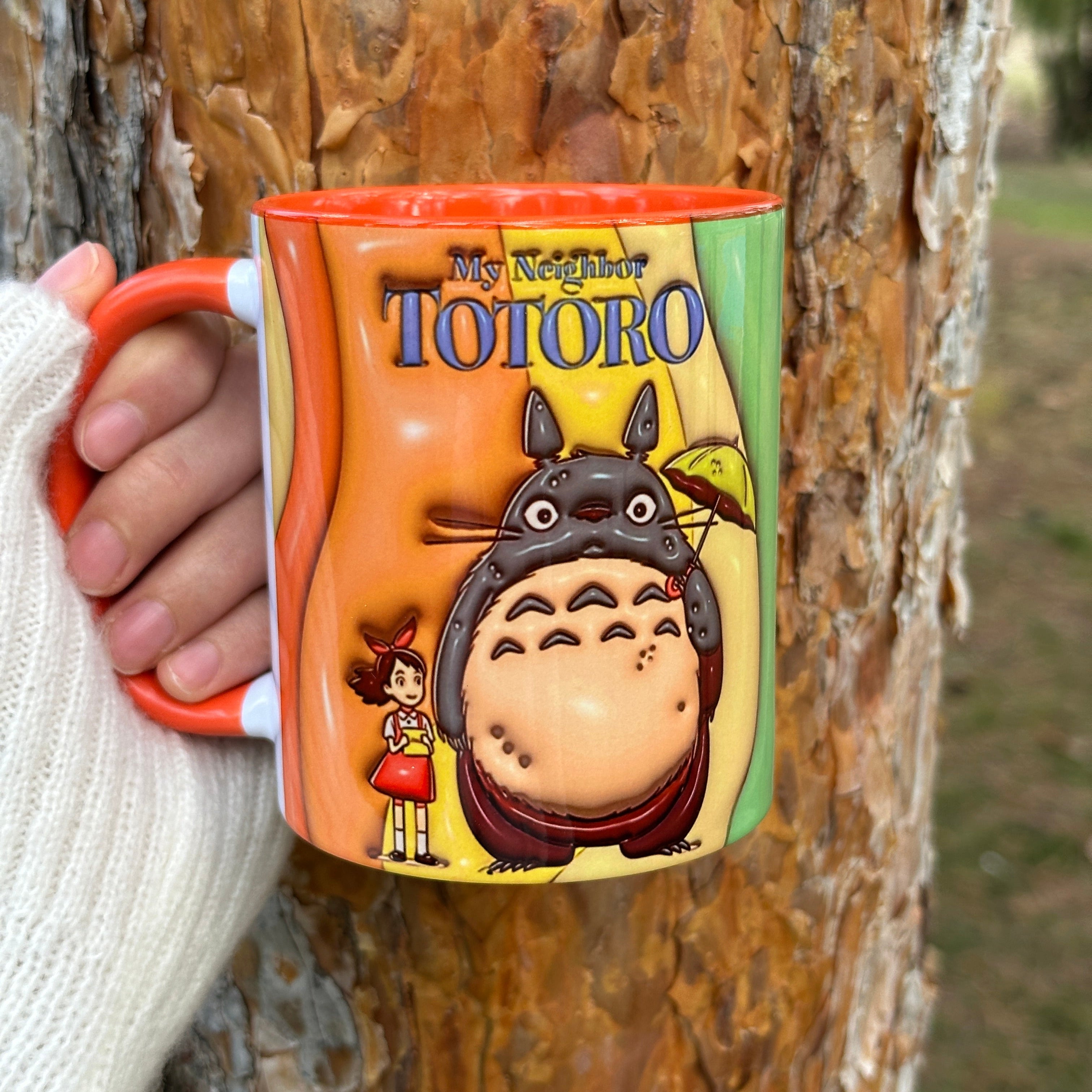 Totoro Tasarım Kaliteli Porselen Kupa