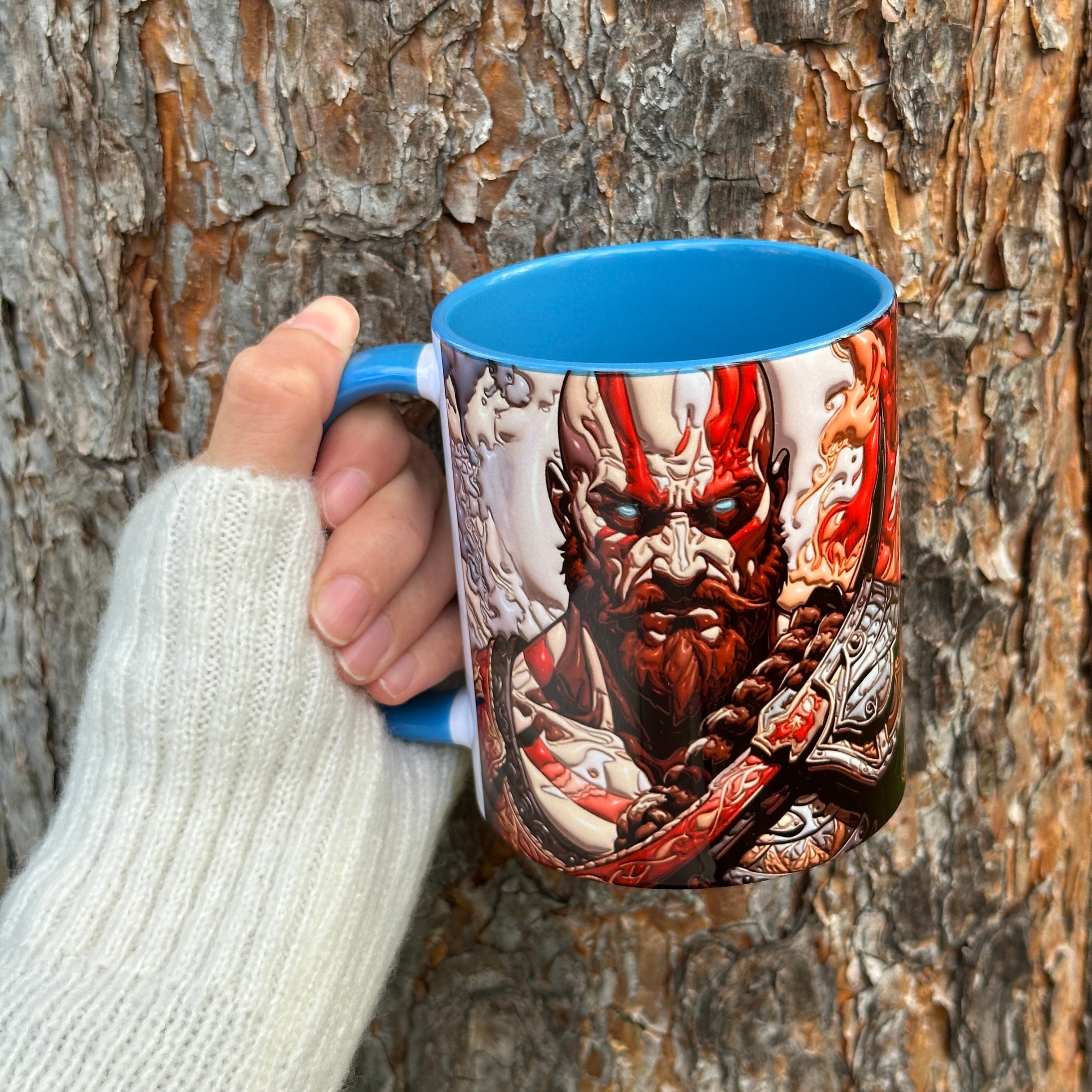 ⚔️ God of War Kratos Tasarım Kupa