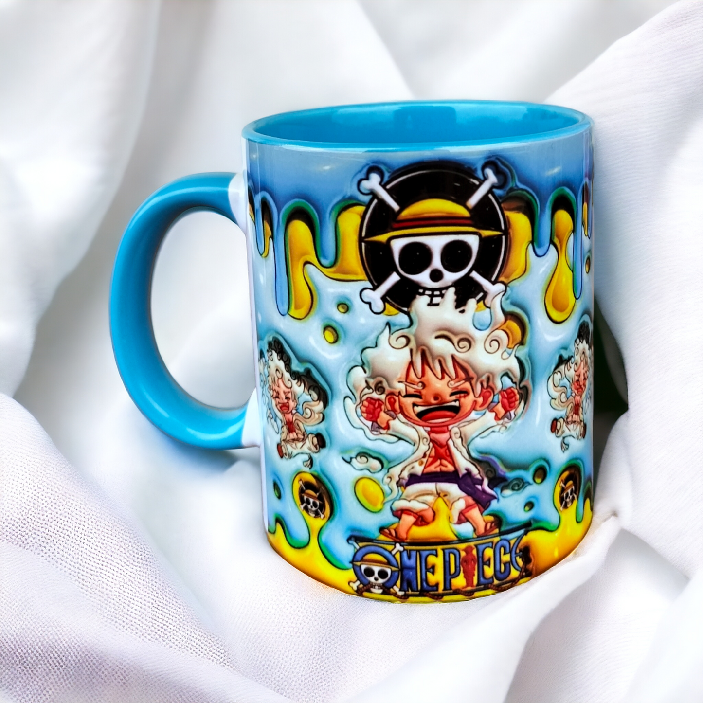 Baby Luffy Tasarım Hediyelik Kupa Bardak, Ev Ofis Doğum Günü Hediye Kupa Anime
