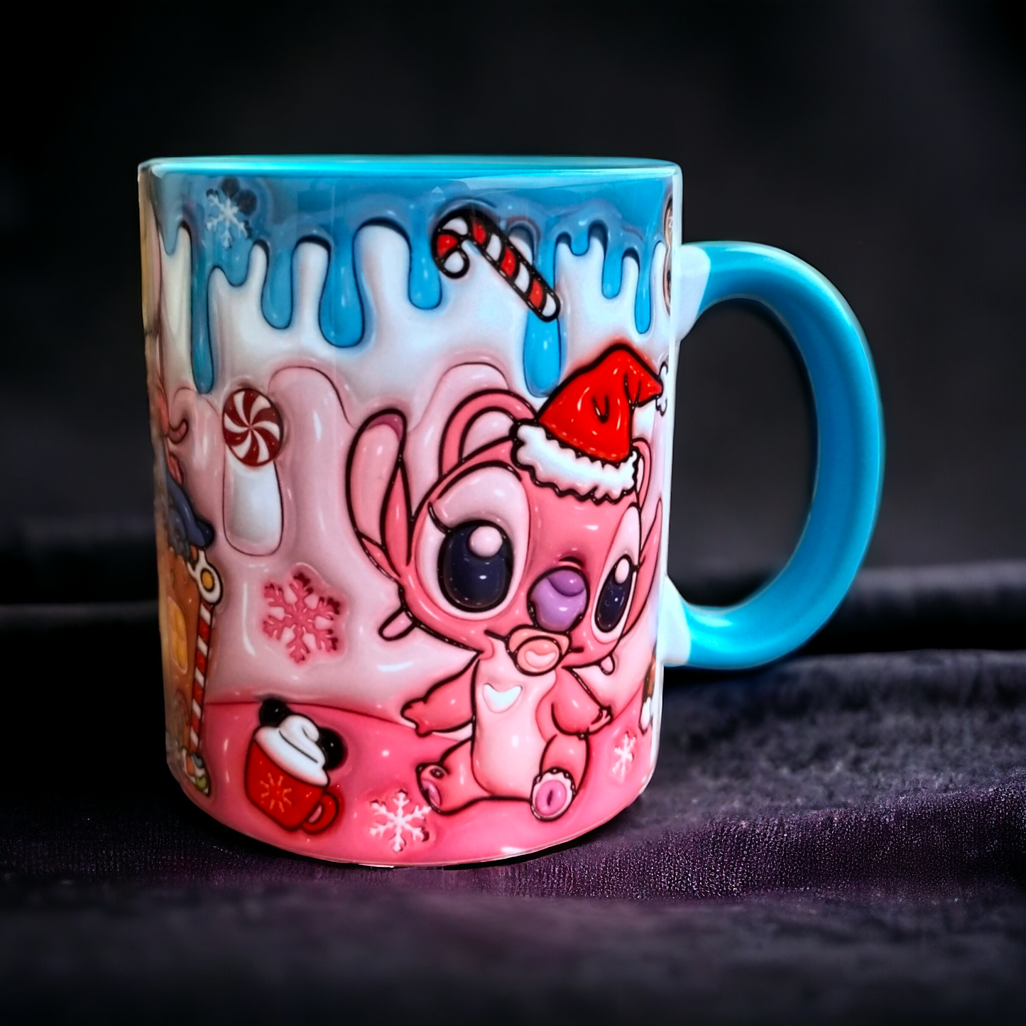 Stitch & Angel Kupa – Hediyelik Tasarım Porselen Kupa
