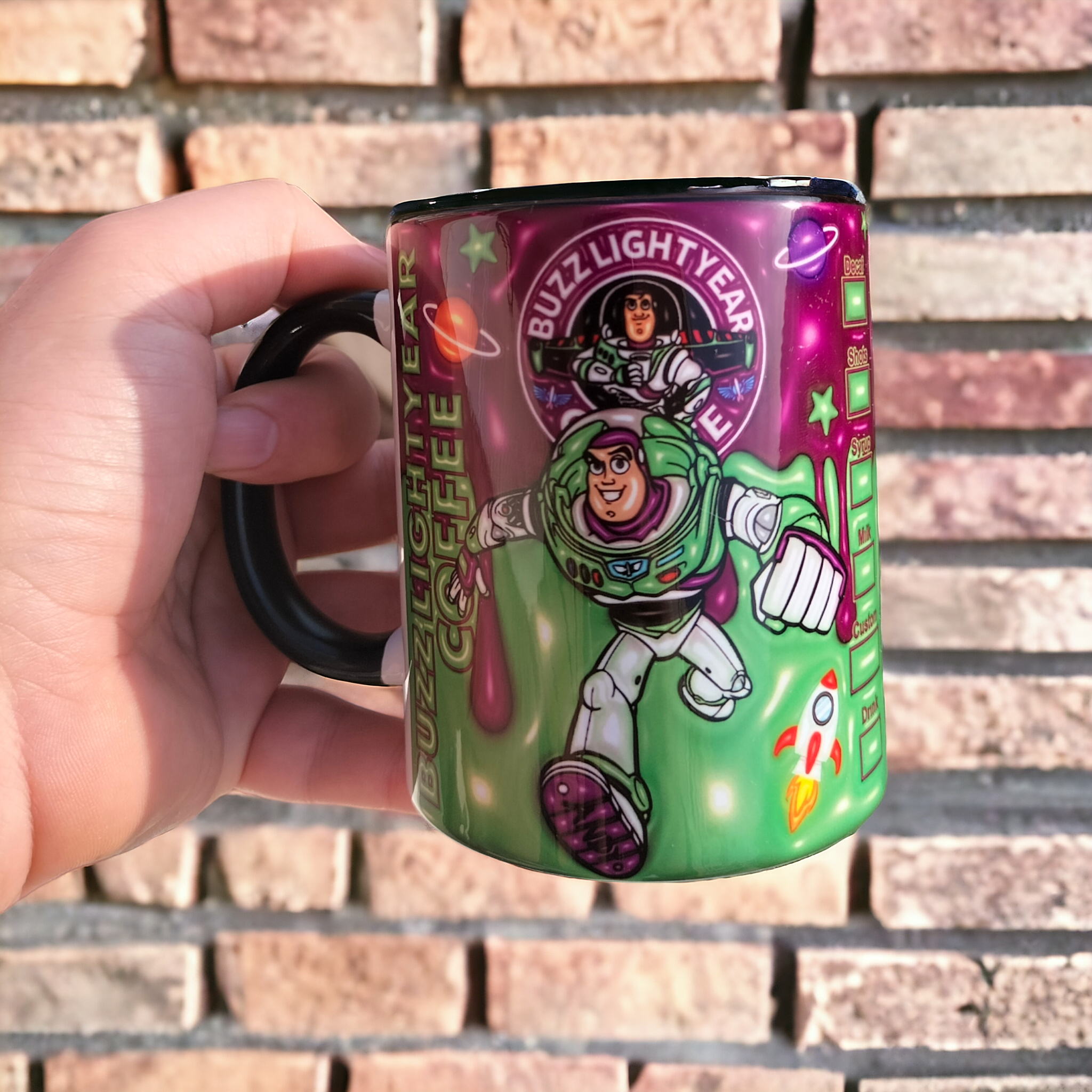 Oyuncak Hikayesi Buzz Lightyear Premium Porselen Kupa
