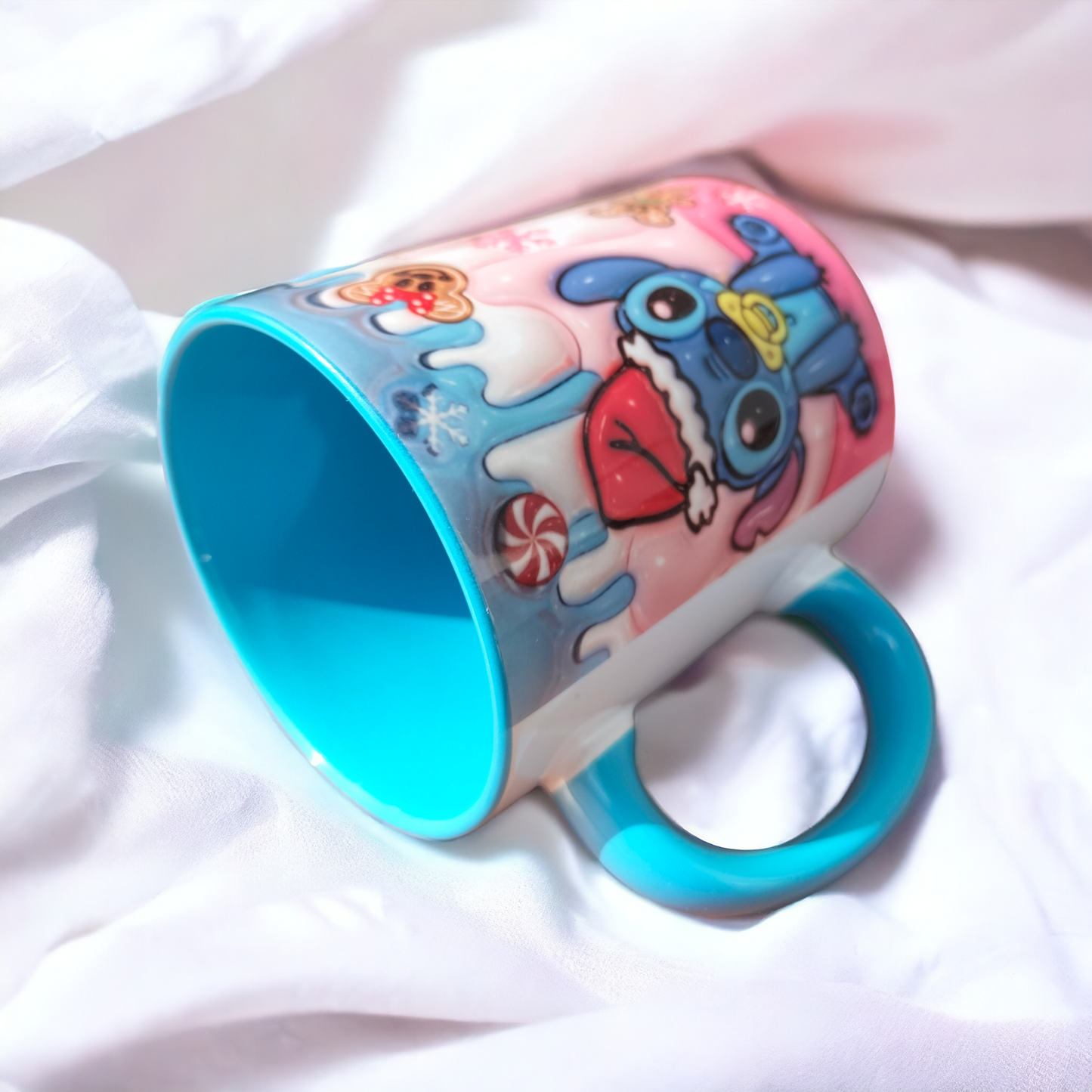 Stitch & Angel Kupa – Hediyelik Tasarım Porselen Kupa