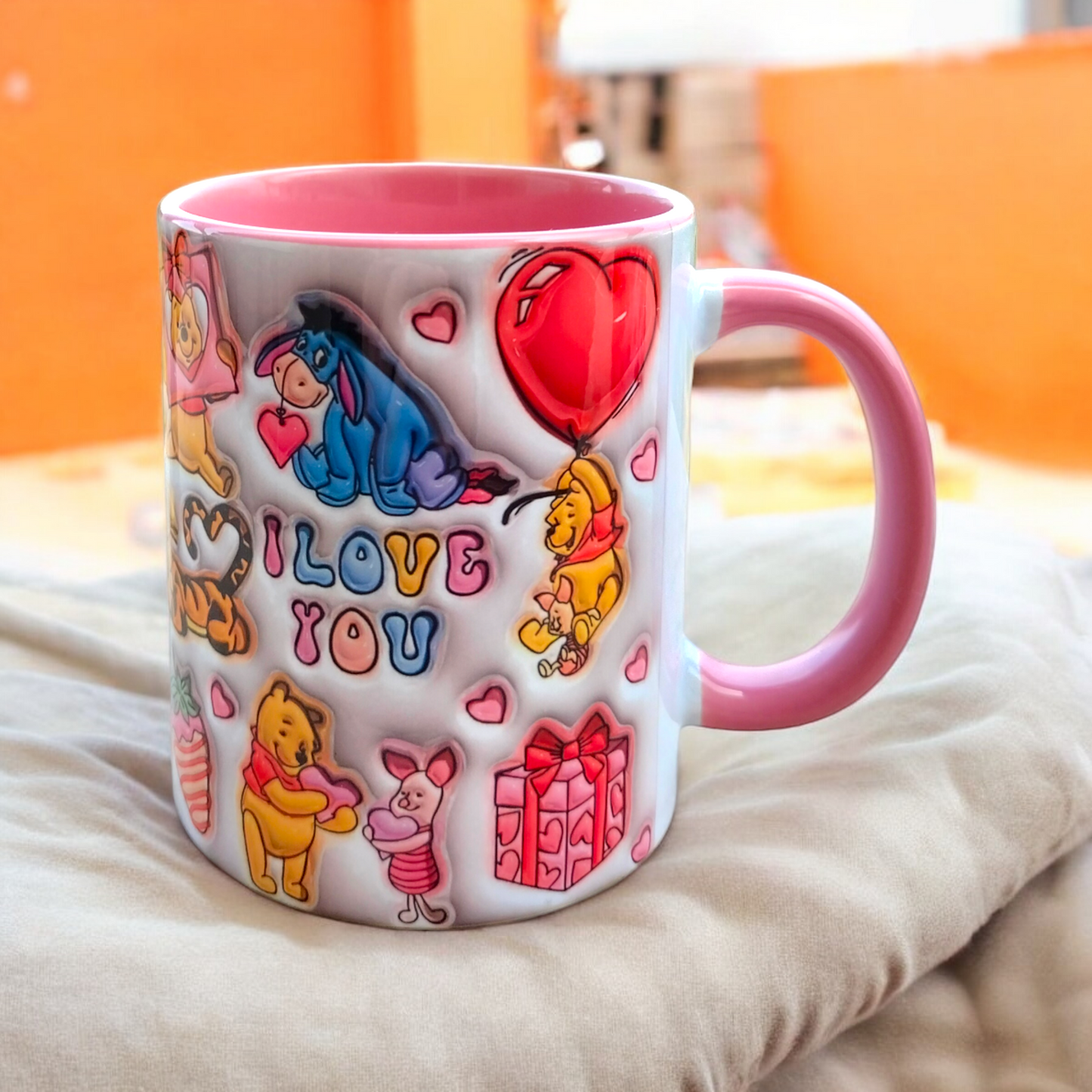 Winnie the Pooh "I Love You" Kupa – Tatlı ve Anlamlı Hediyelik