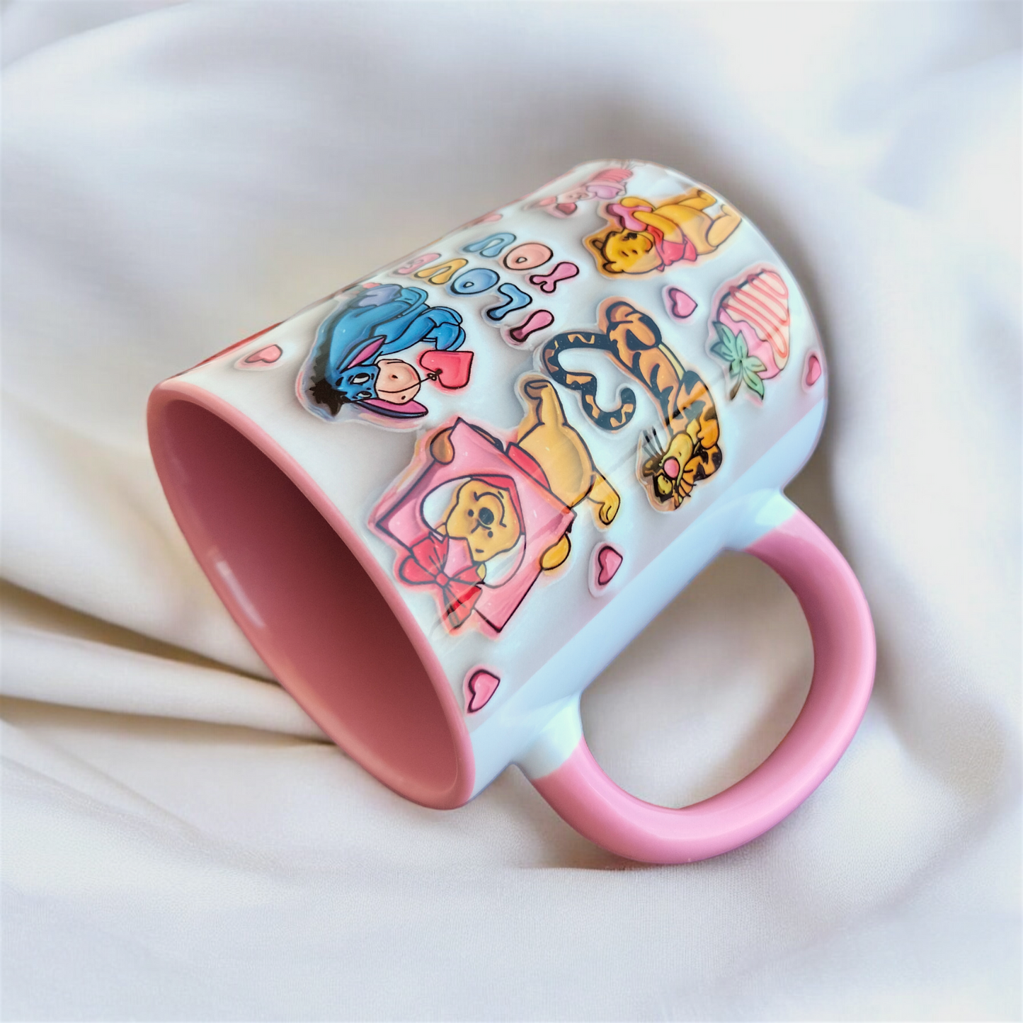 Winnie the Pooh "I Love You" Kupa – Tatlı ve Anlamlı Hediyelik