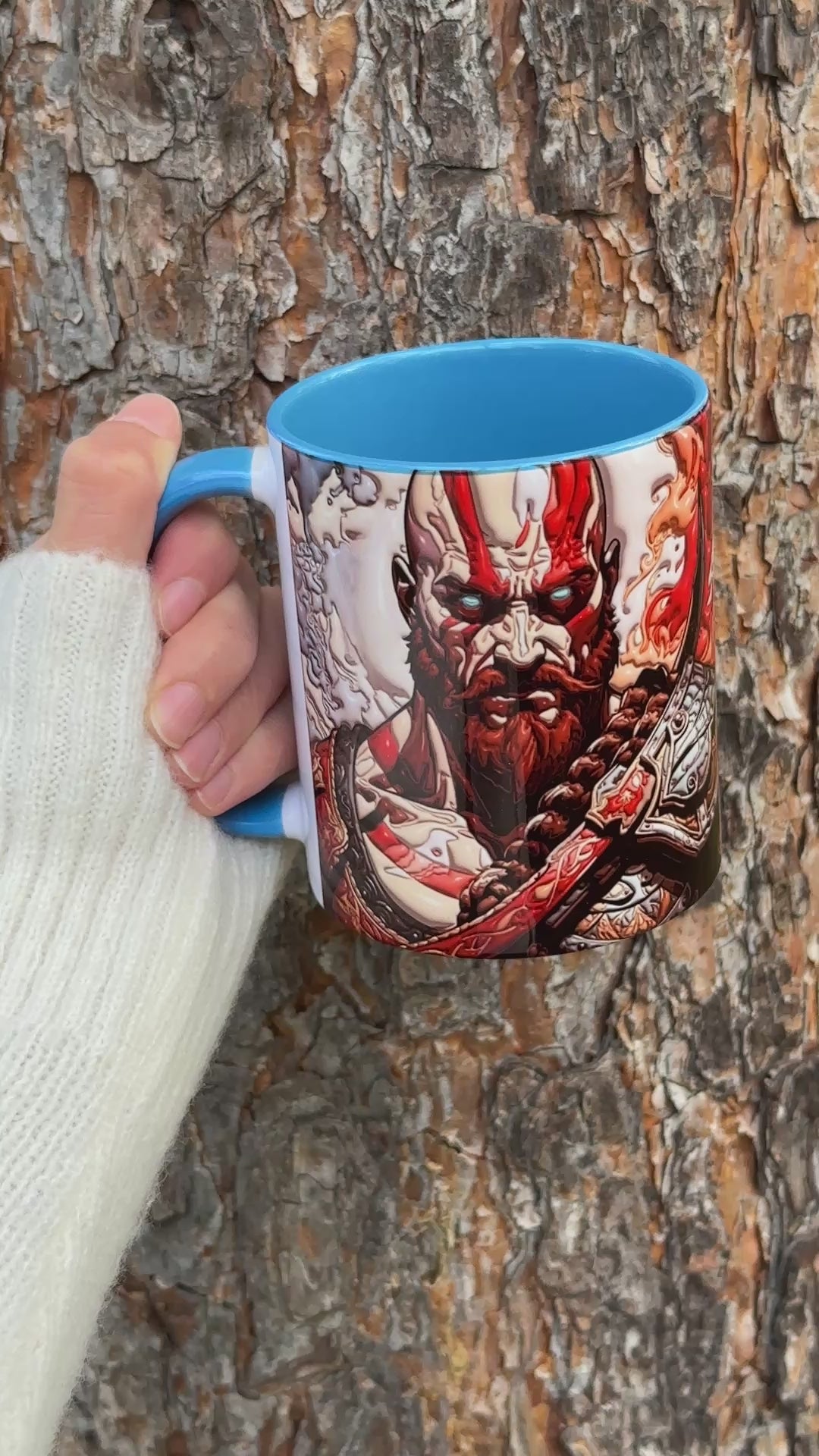 ⚔️ God of War Kratos Tasarım Kupa