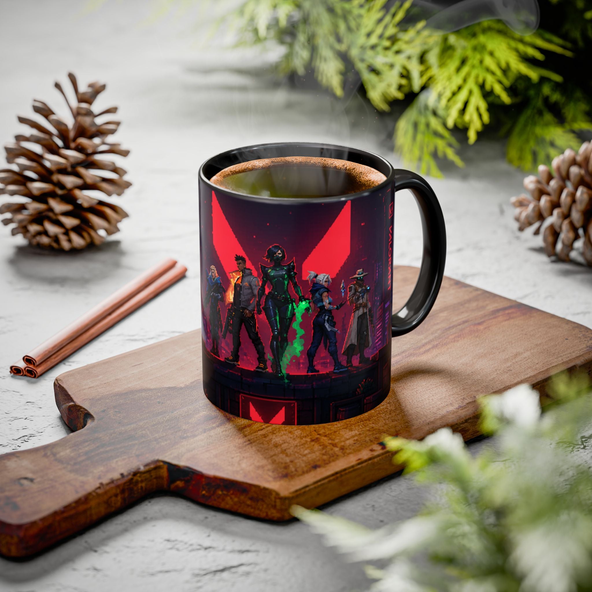 Valorant Kupa – Oyuncular İçin Gaming Kupa, Valorant Hediye Gamer Mug