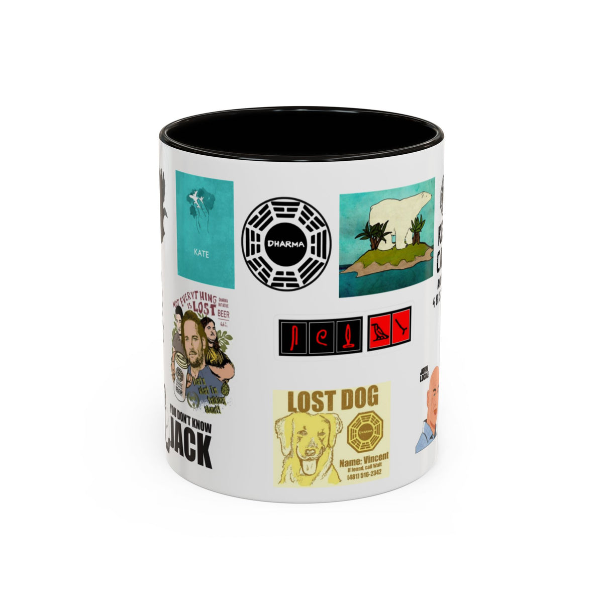 Lost Kupa – Lost Temalı Premium Porselen Kupa