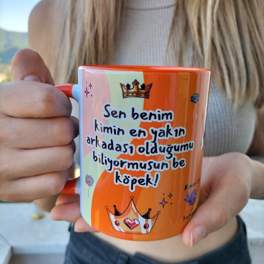Prens Sen Benim Kimin En Yakın Arkadaşı Olduğumu Biliyor musun? Hediyelik Kupa bardak