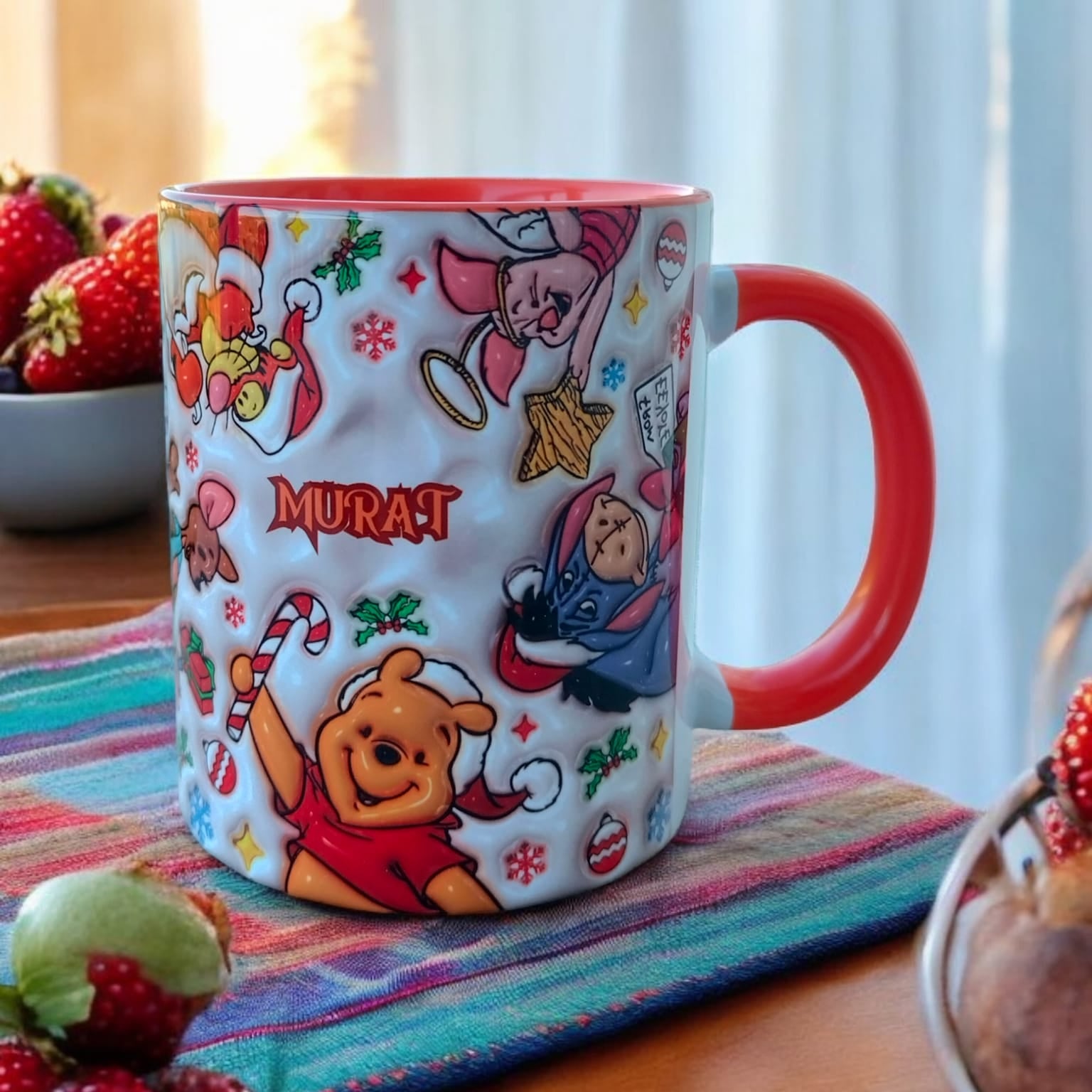 İsim Yazılabilir Winnie the Pooh Kupa
