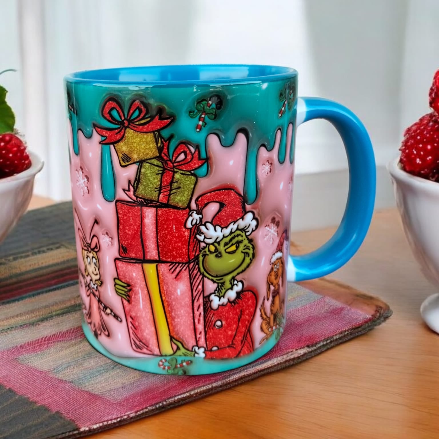 Grinch Kupa Kaliteli Porselen