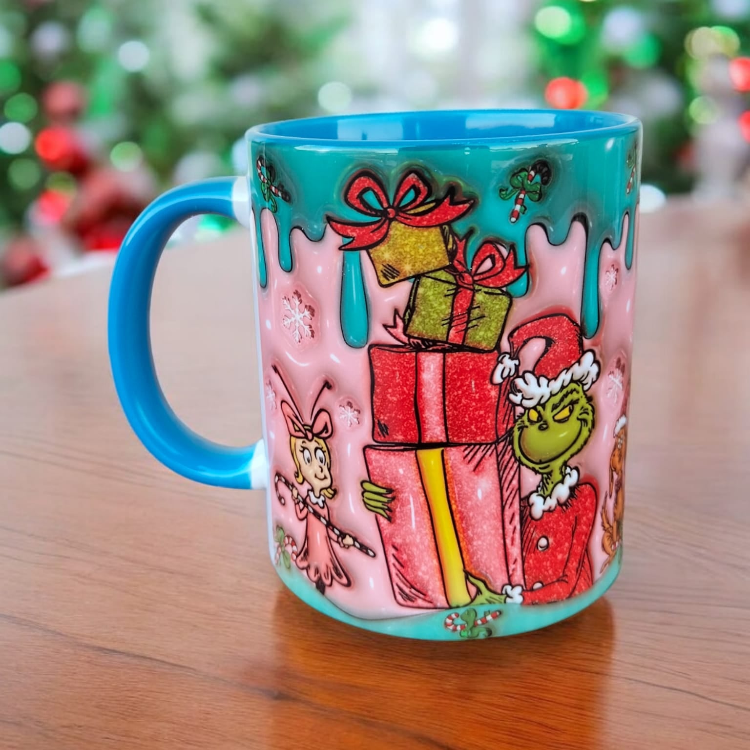 Grinch Kupa Kaliteli Porselen