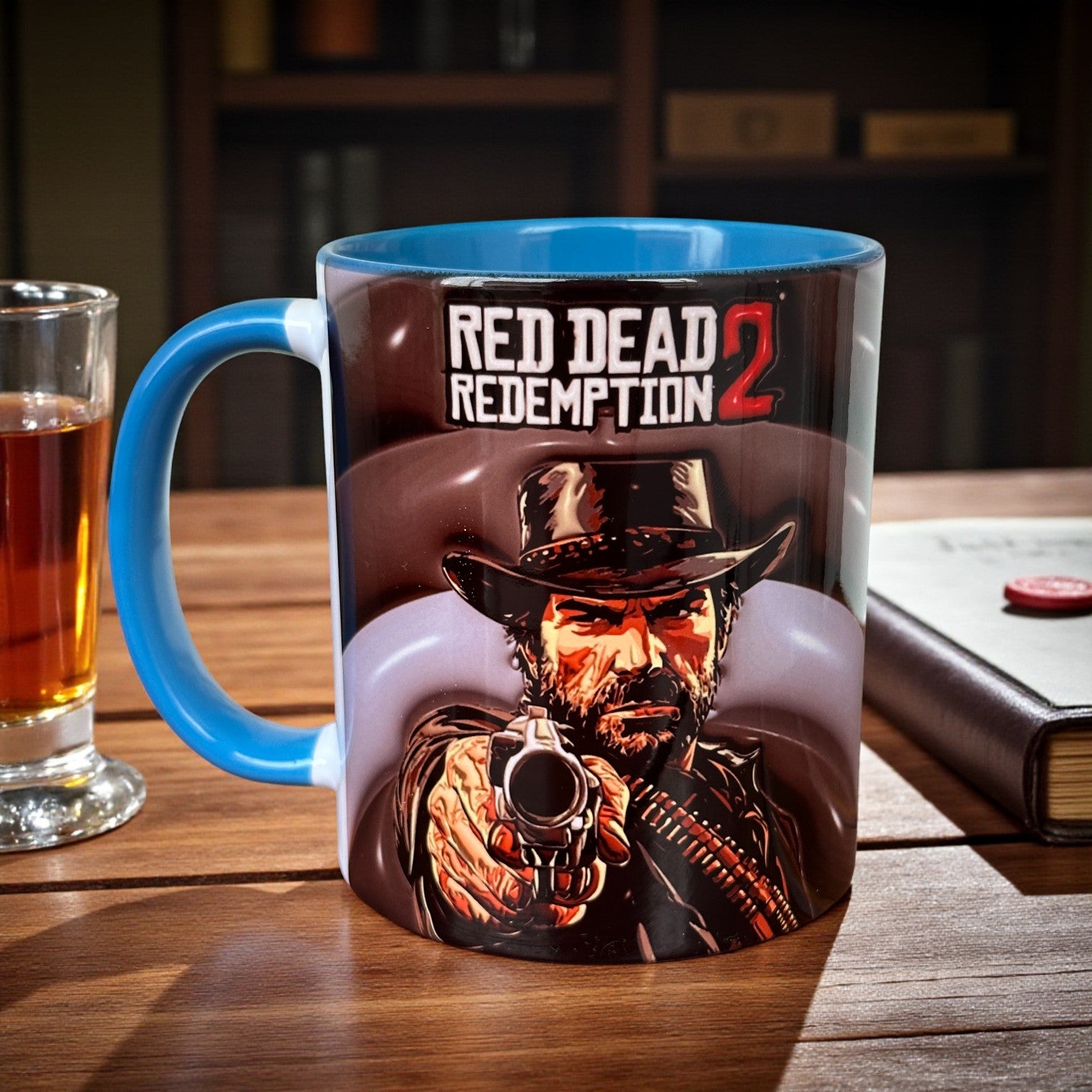 RDR2 Tasarım Porselen Hediyelik Gamer Kupa