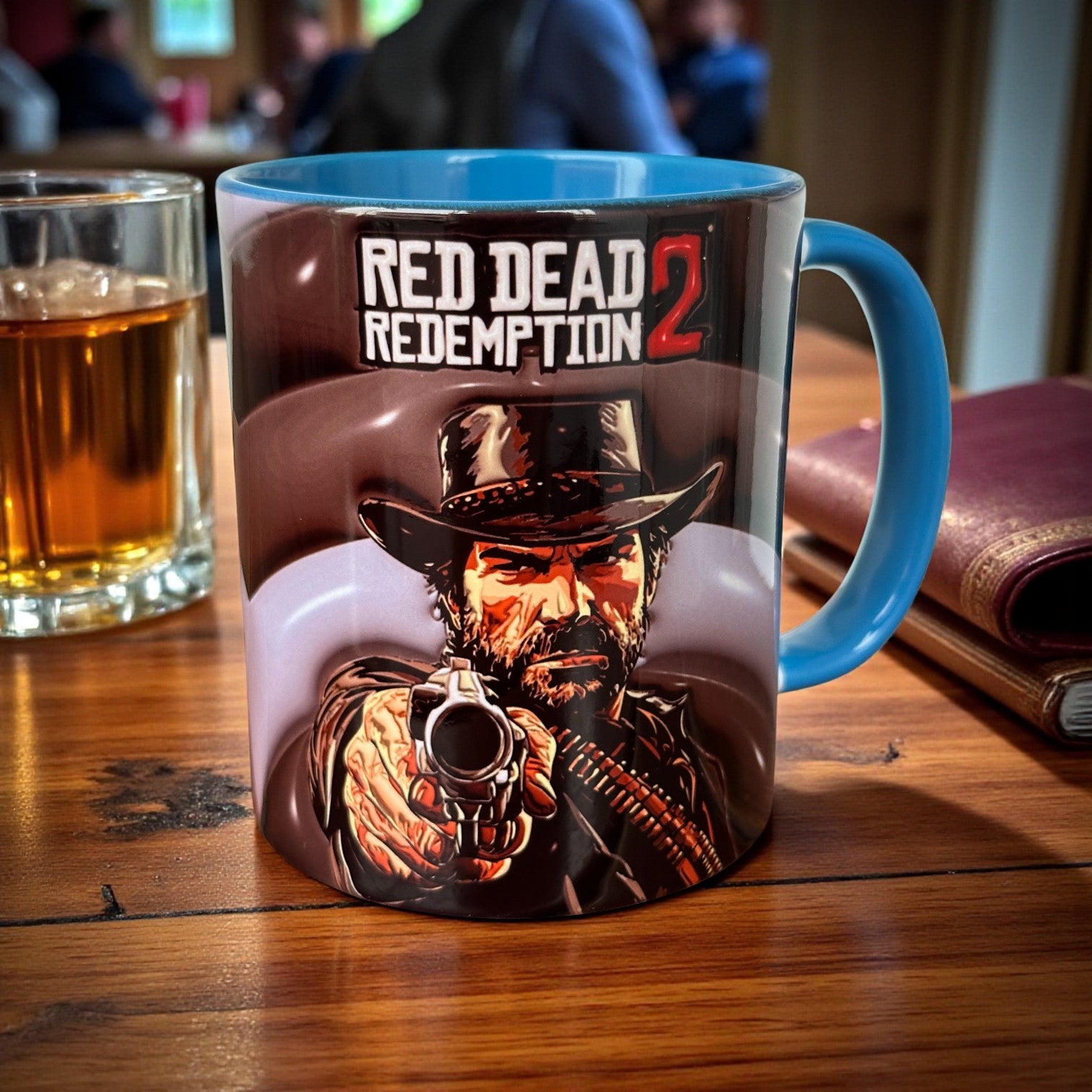 RDR2 Tasarım Porselen Hediyelik Gamer Kupa
