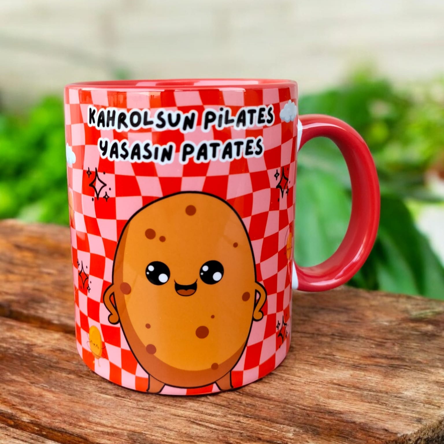 Kahrolsun Pilates Yaşasın Patates Kalitel Kupa