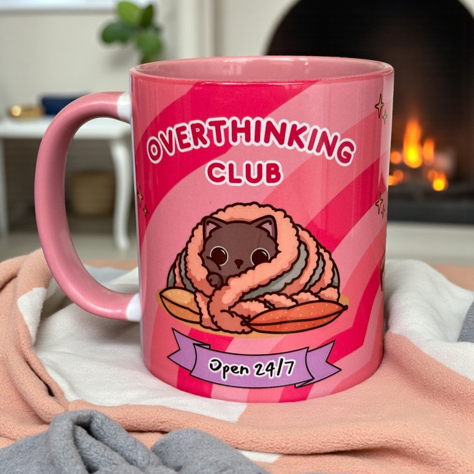 Overthinking Clup Tasarım Kupa