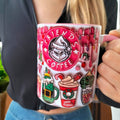 Friends Coffee Grinch Tasarım Kupa-Arkadaş, Sevgili, Doğum Günü Hediyelik Kupa Bardak