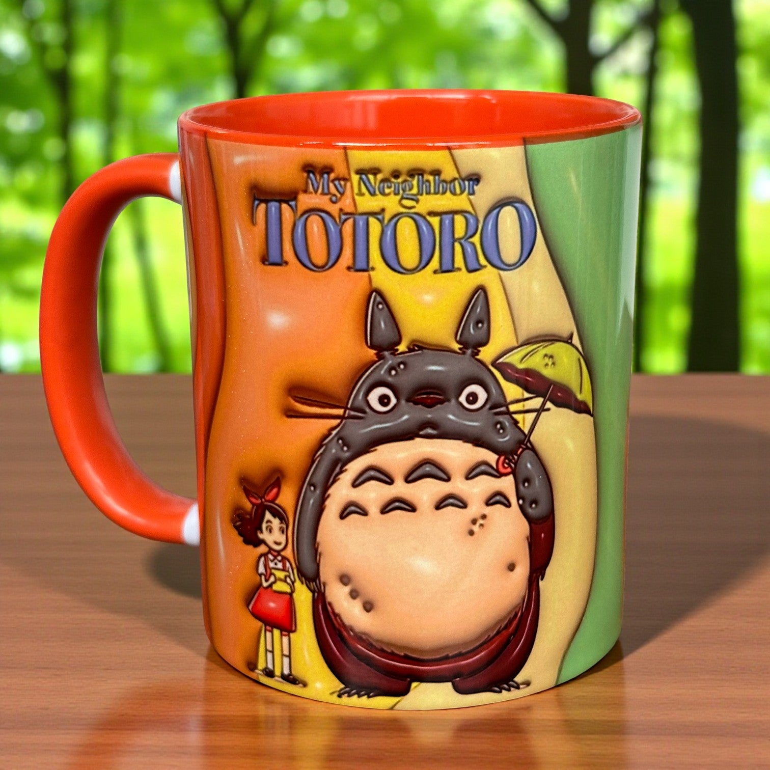 Totoro Tasarım Kaliteli Porselen Kupa
