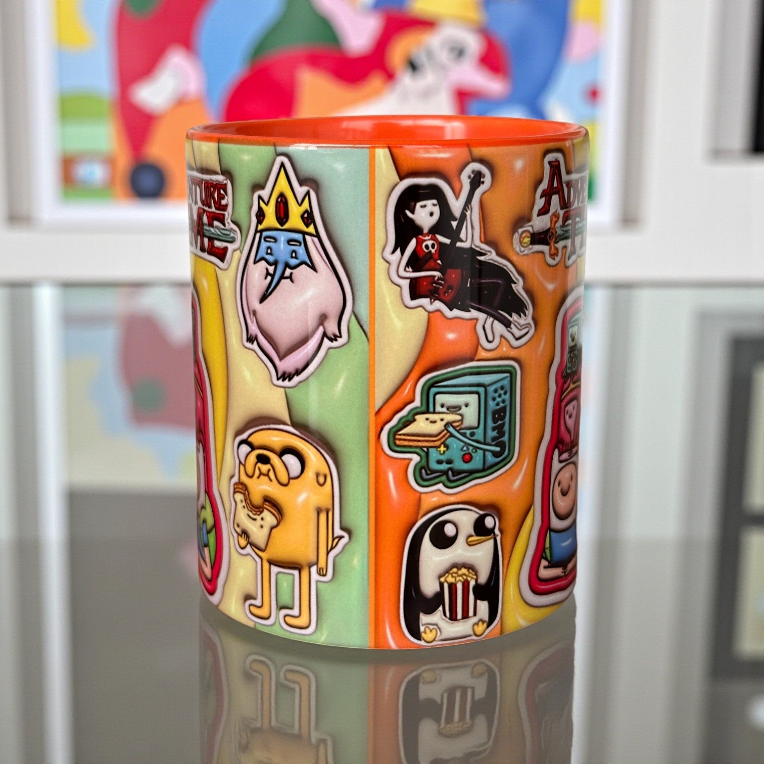 Adventure Time Tasarım Kupa