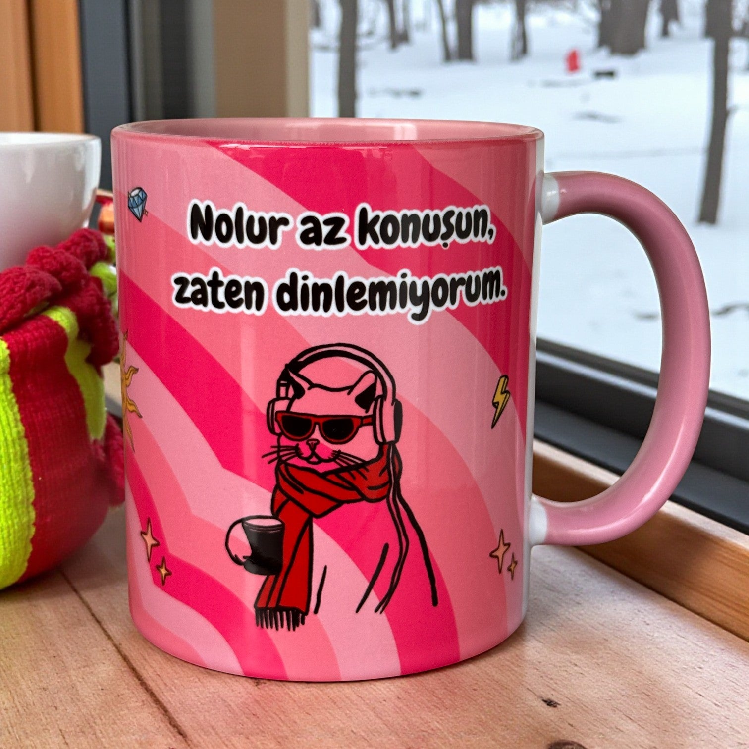 Nolur Az Konuşun, Zaten Dinlemiyorum Tasarım Kupa
