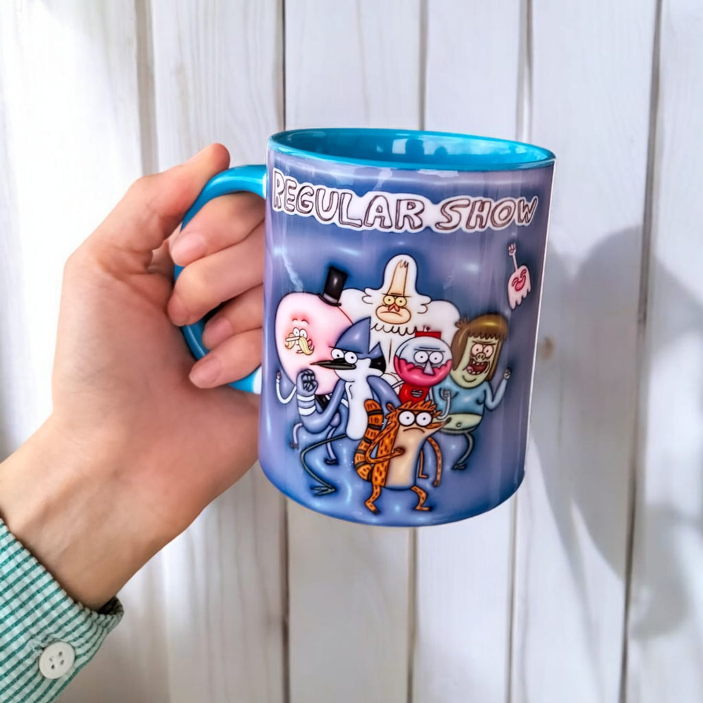 Regular Show Kaliteli Porselen Kupa