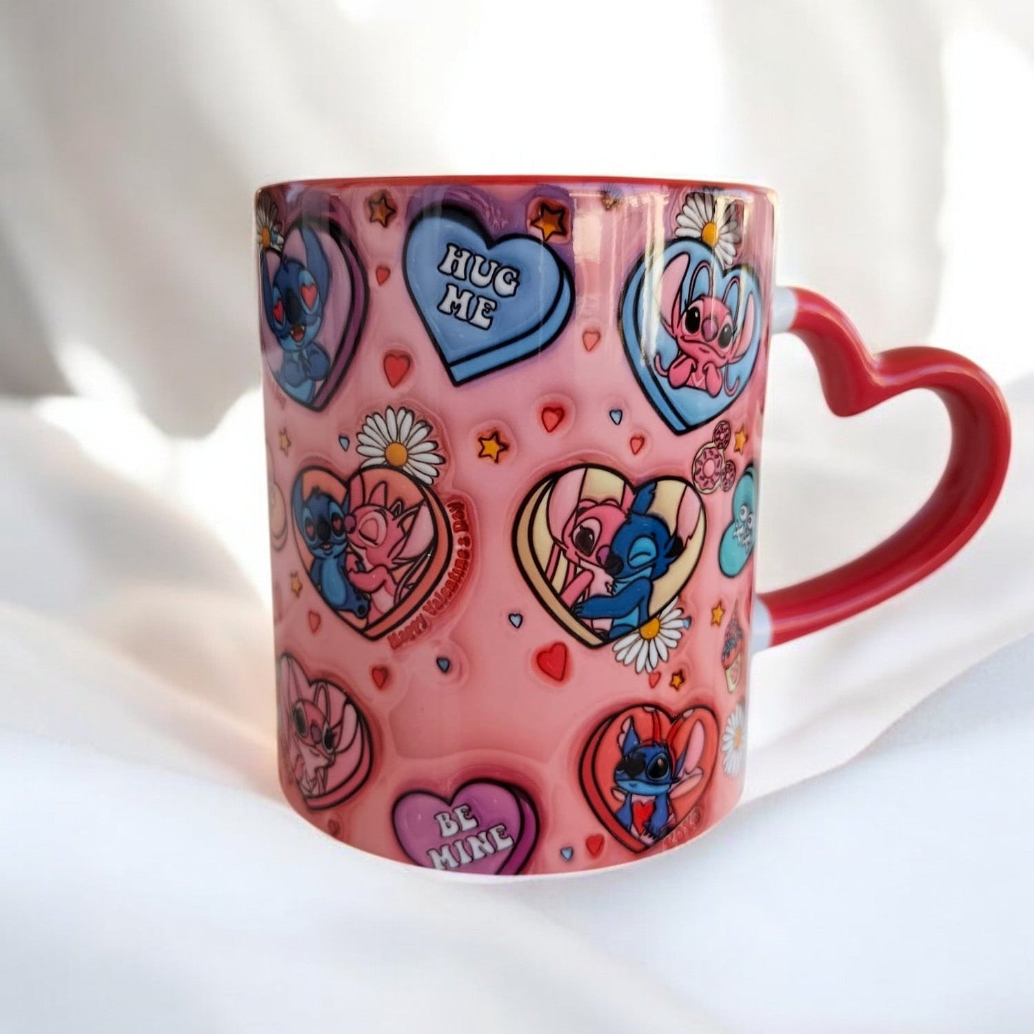Stitch Kupa – Premium Porselen