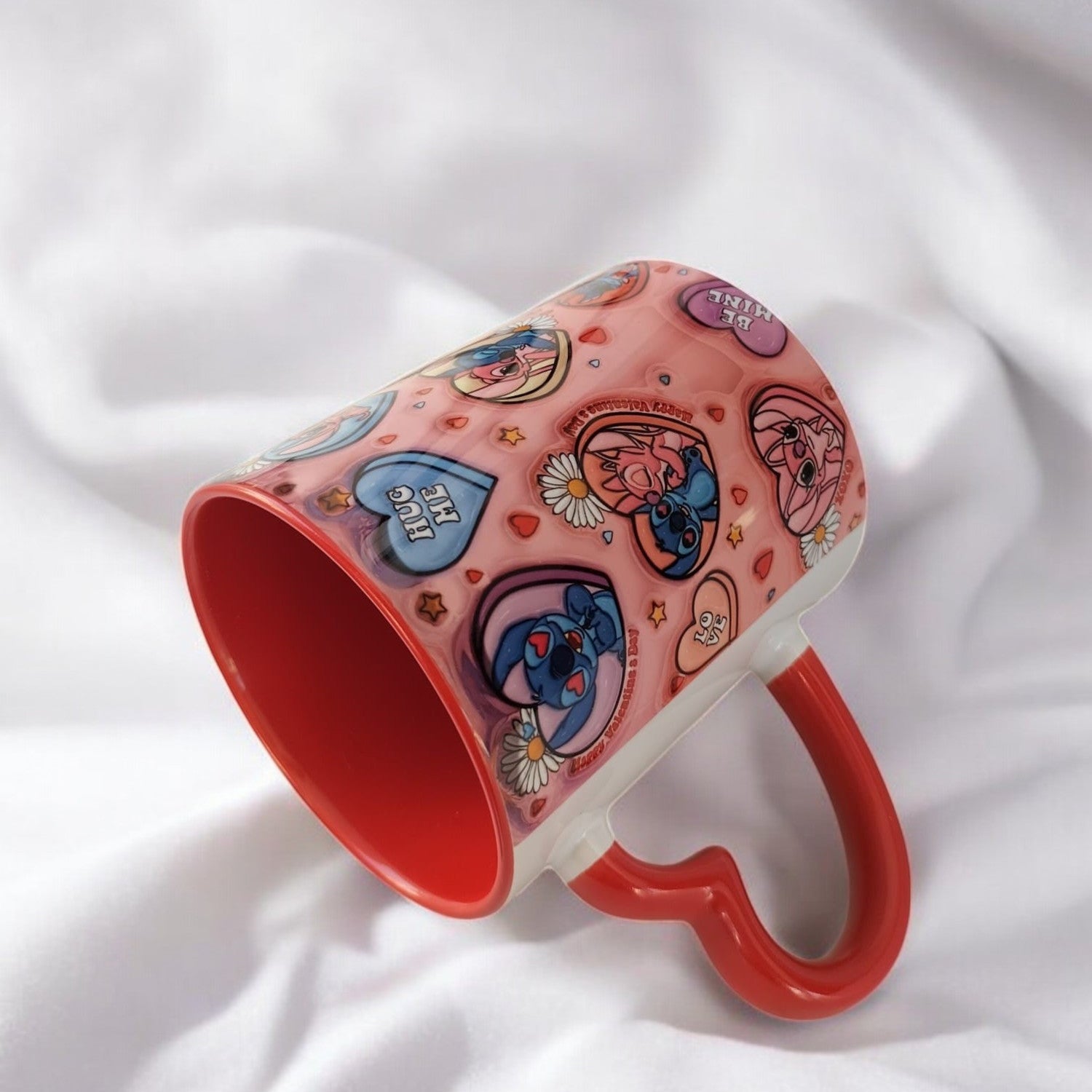 Stitch Kupa – Premium Porselen