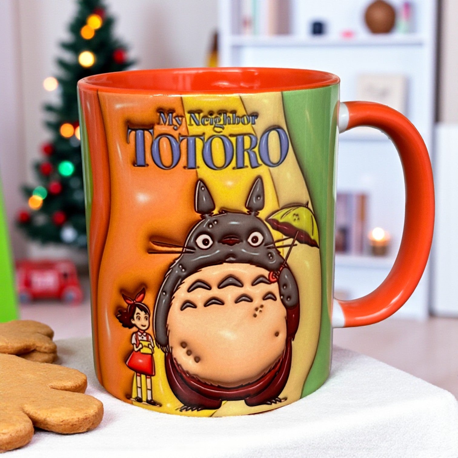 Totoro Tasarım Kaliteli Porselen Kupa