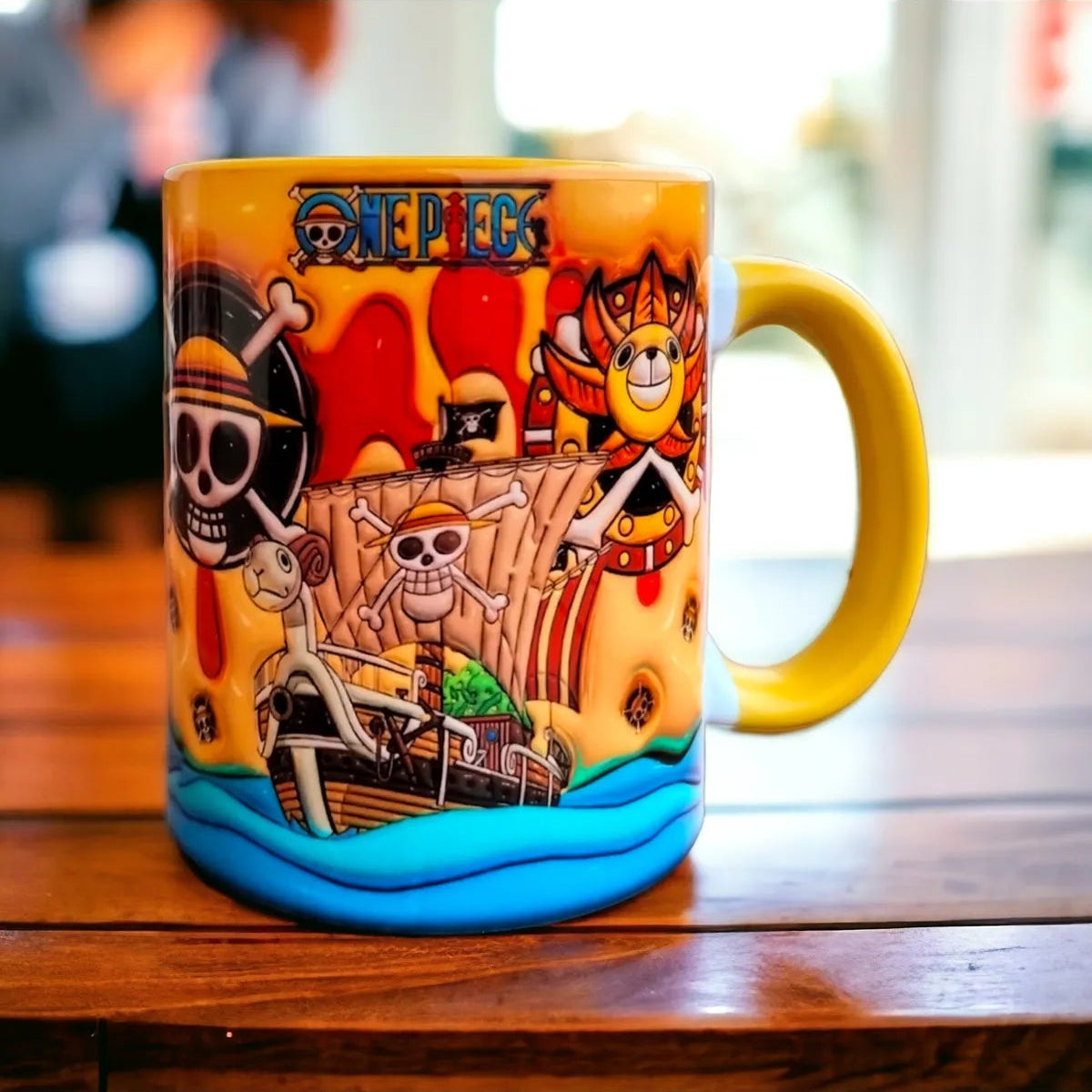 One Piece Kupa Bardak - Hediyelik Premium Mega Ev Ofis Doğum Günü Kupa Bardak