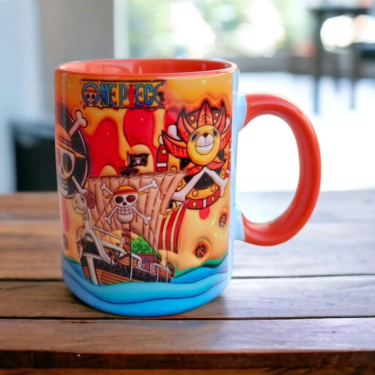 One Piece Kupa Bardak - Hediyelik Premium Mega Ev Ofis Doğum Günü Kupa Bardak