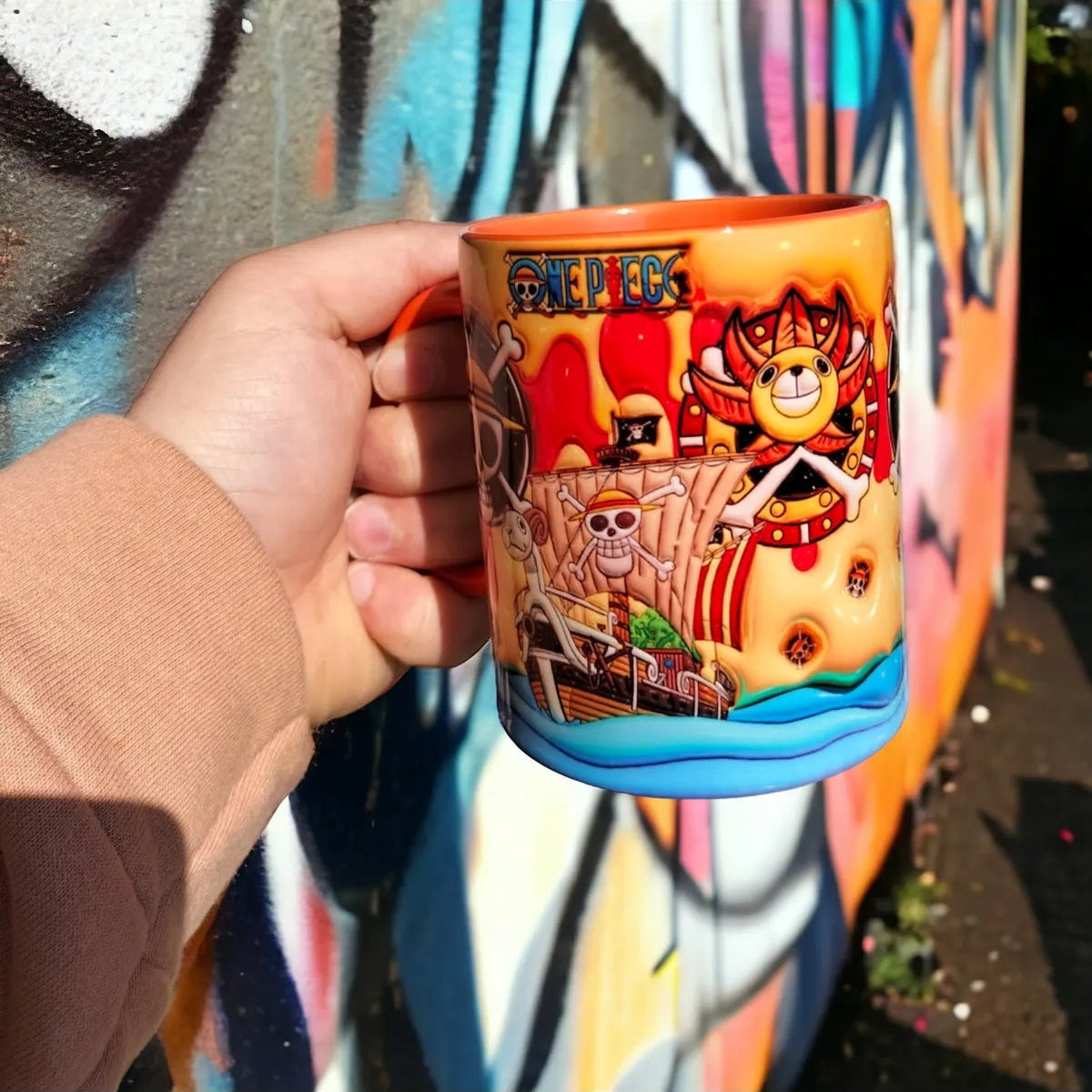 One Piece Kupa Bardak - Hediyelik Premium Mega Ev Ofis Doğum Günü Kupa Bardak
