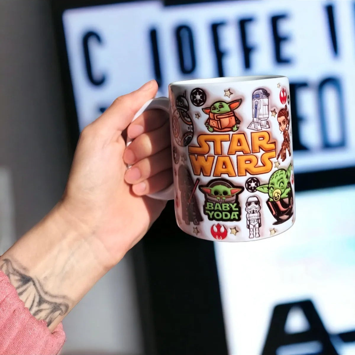 Star Wars Porselen Hediyelik Tasarım Kupa- Ev Ofis Kupası