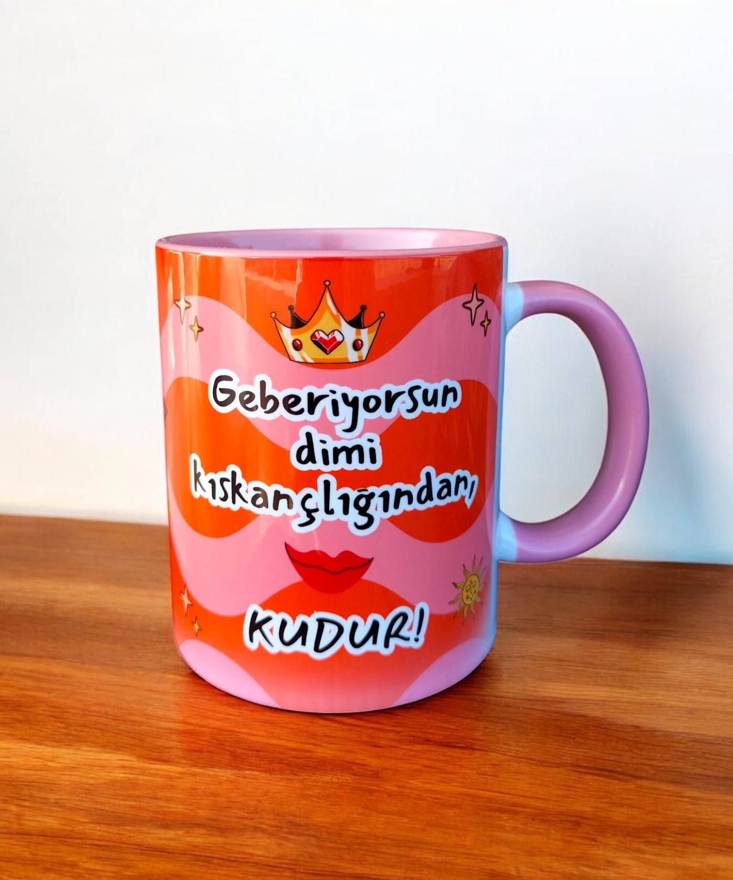 Prens Kudur Tasarım Kupa - Hediyelik Ev-Ofis-Çay-Kahve Kupası 🎭☕
