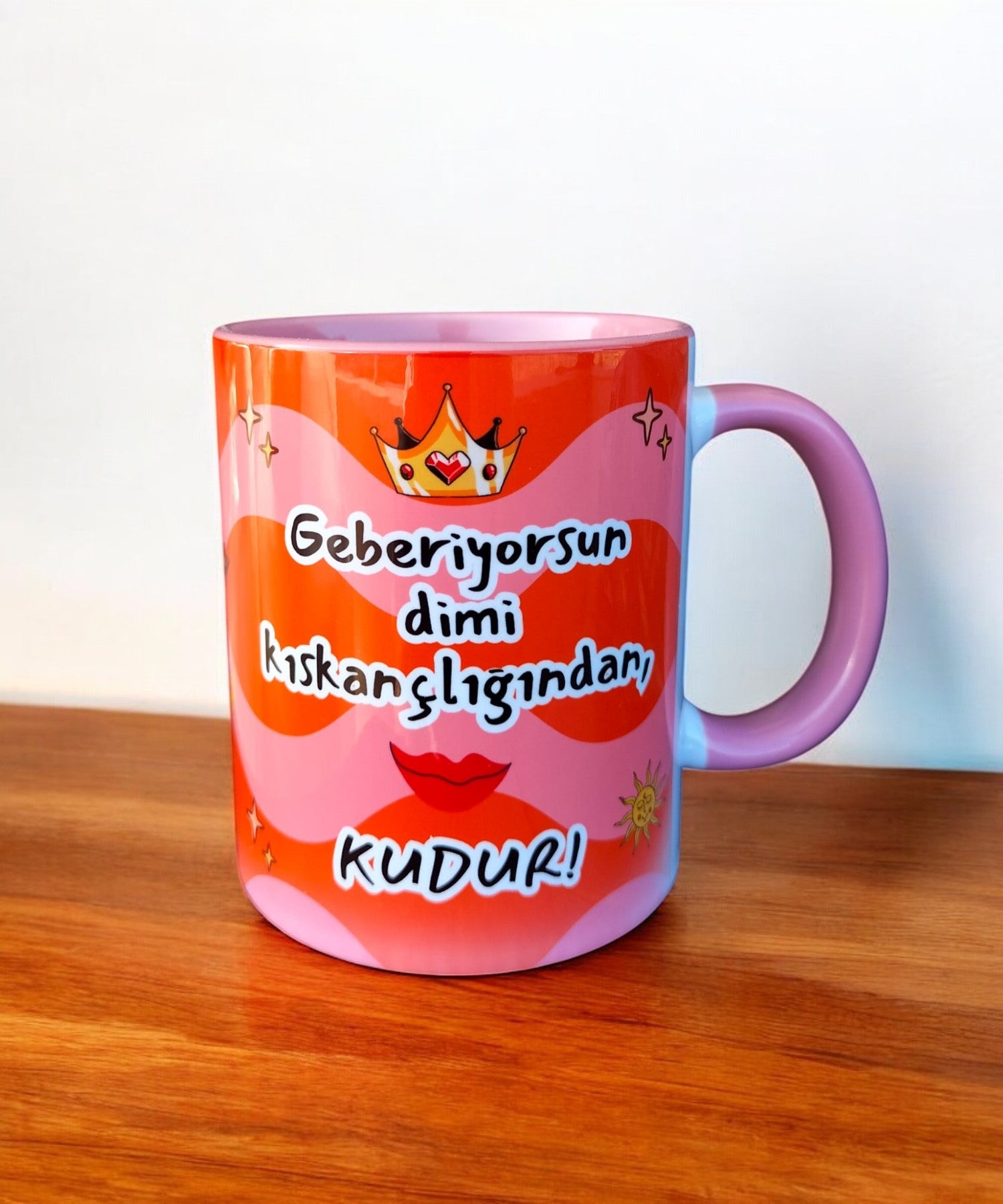 Prens Kudur Tasarım Kupa - Hediyelik Ev-Ofis-Çay-Kahve Kupası 🎭☕