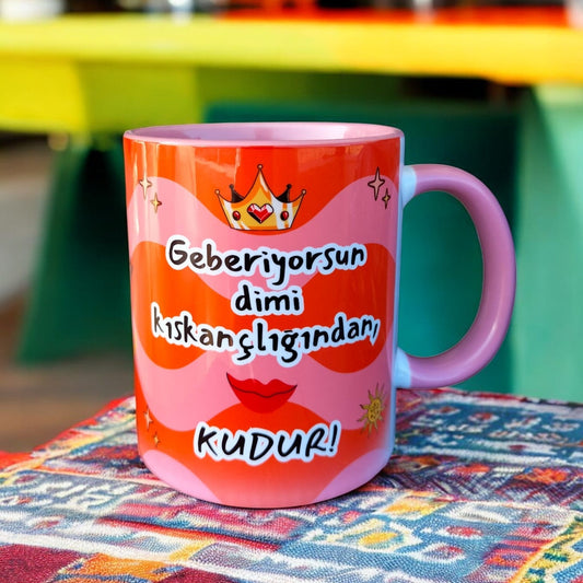Prens Kudur Tasarım Kupa - Hediyelik Ev-Ofis-Çay-Kahve Kupası 🎭☕