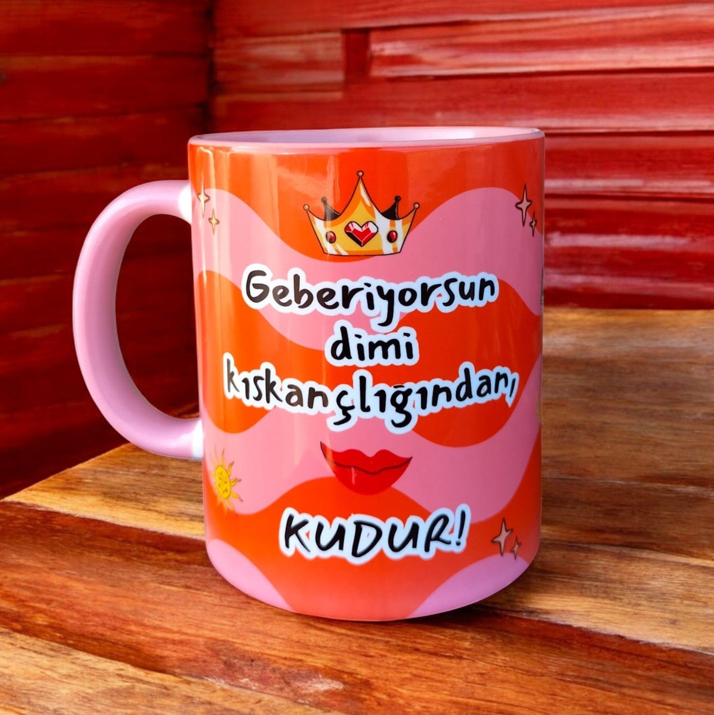 Prens Kudur Tasarım Kupa - Hediyelik Ev-Ofis-Çay-Kahve Kupası 🎭☕
