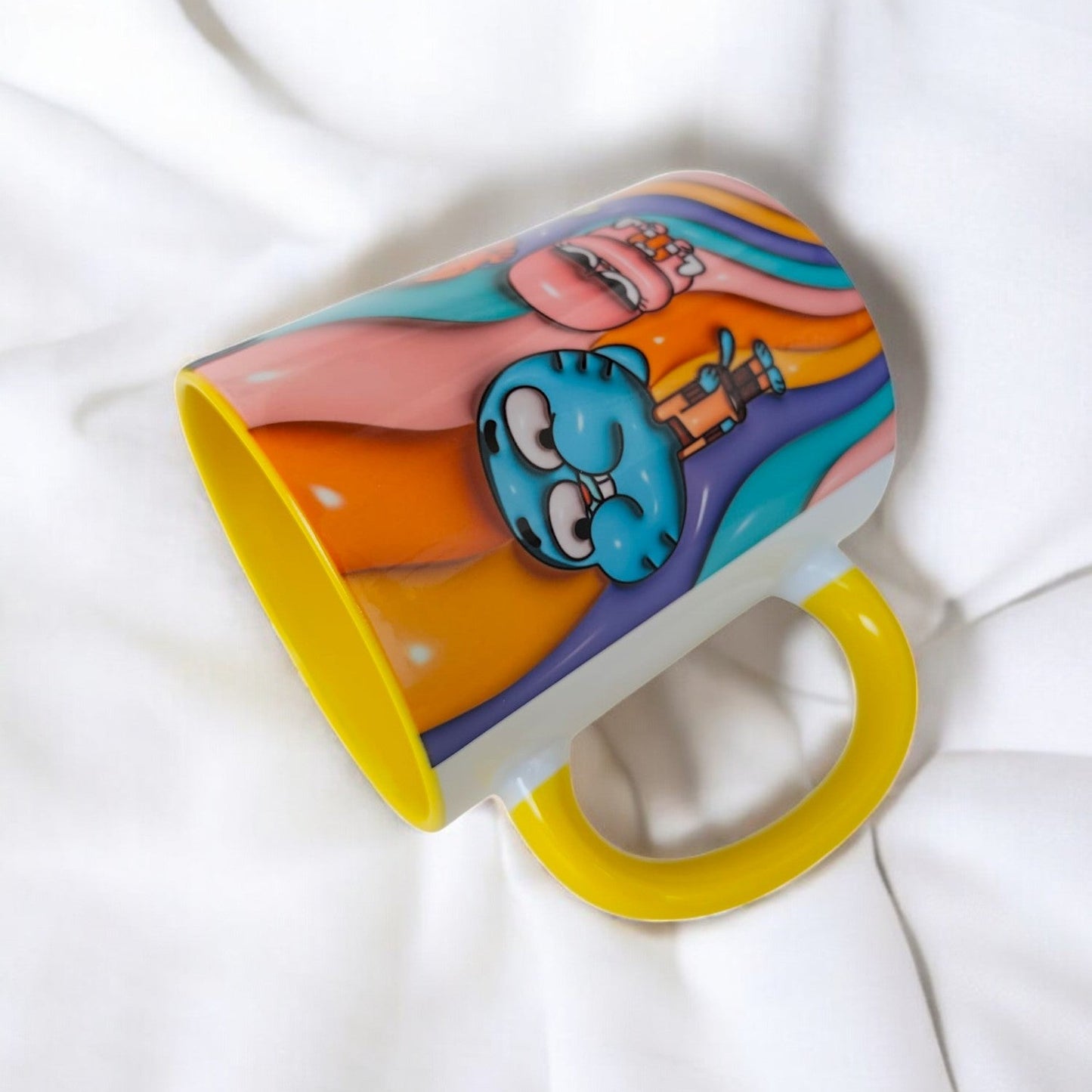 Gumball Kaliteli Premium Kupa, Hediyelik Ev Ofis Kupası Mega Kupa Bardak