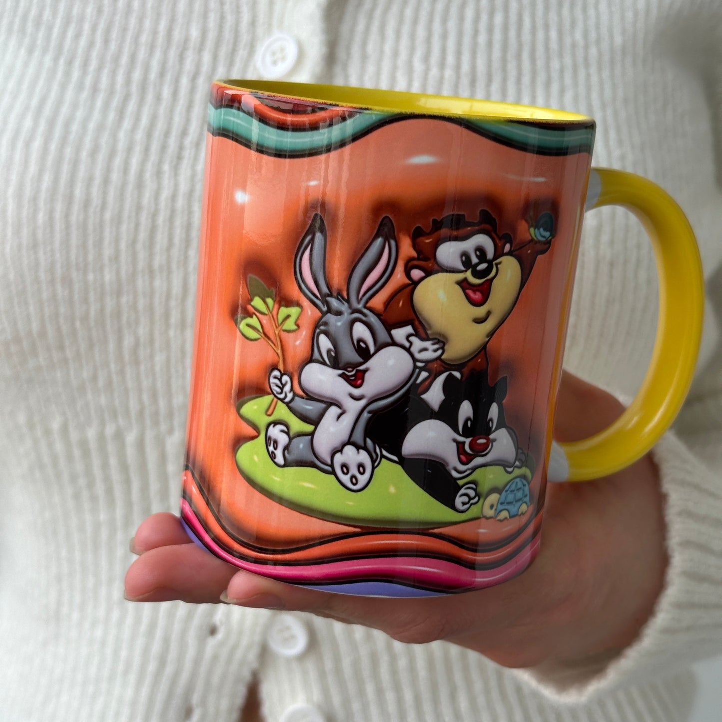 Baby Looney Tunes Premium Hediyelik Mega Kupa Bardak, Doğum Günü Hediyesi