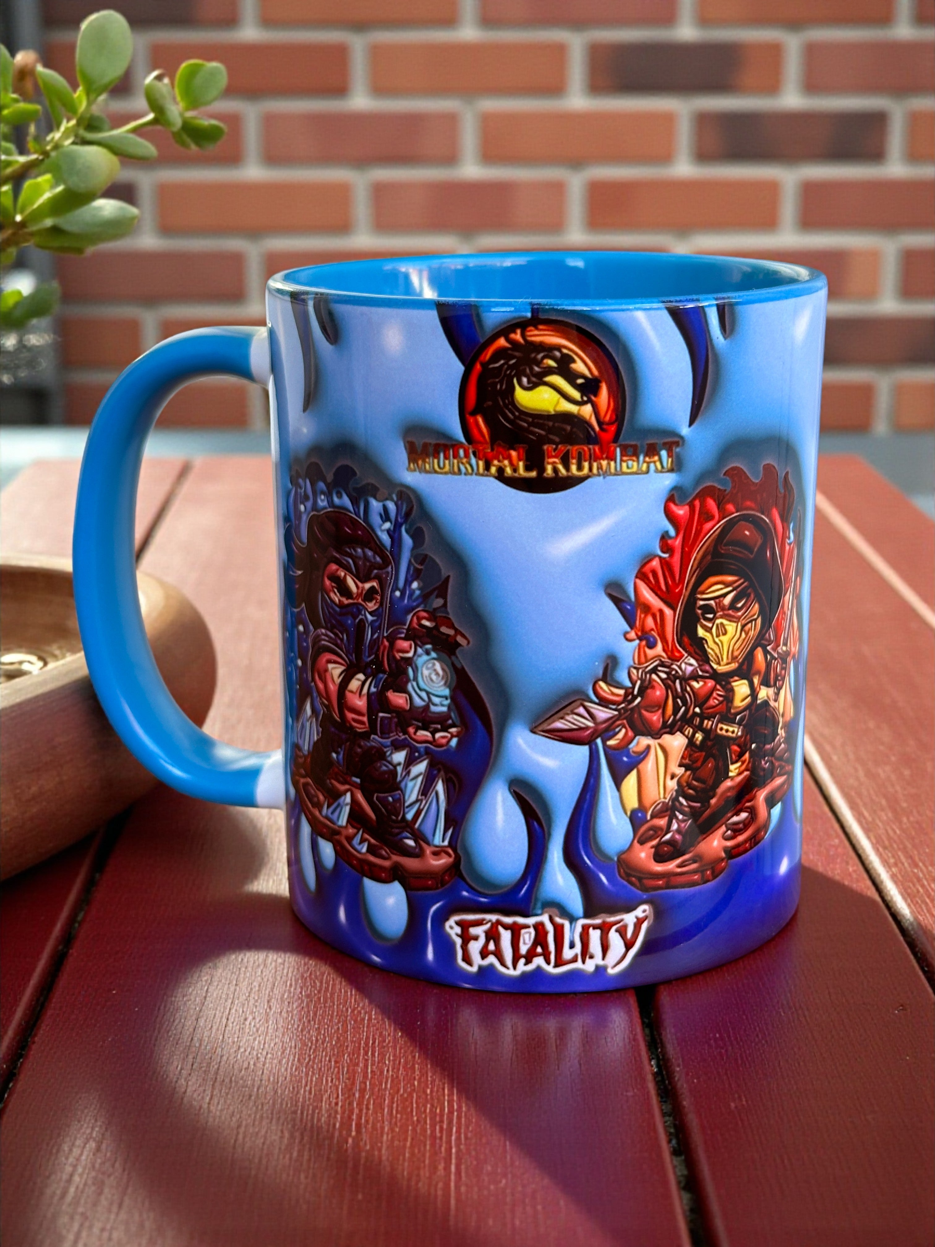 Mortal Kombat Gamer Premium Porselen Kupa