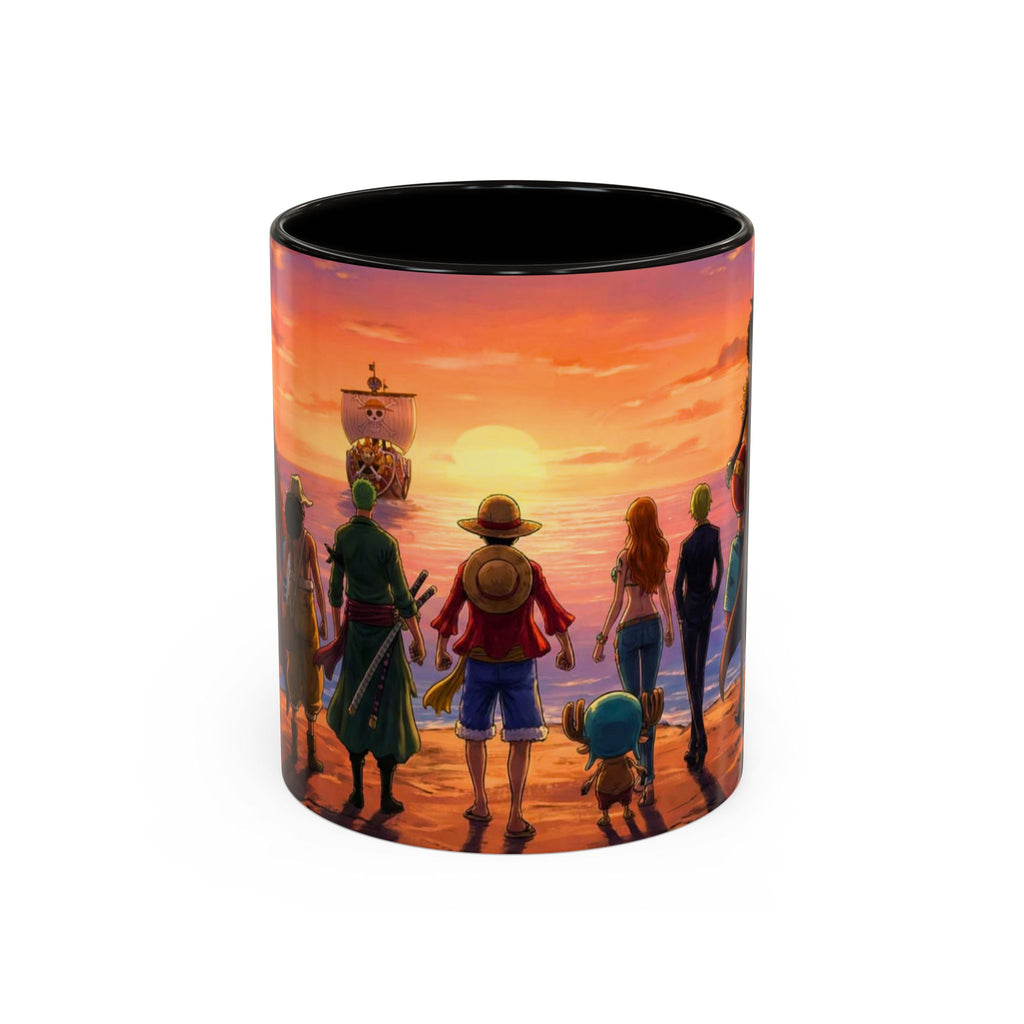 One Piece Kupa – Premium Porselen, Canlı Kalıcı Baskı ☠️🏴‍☠️