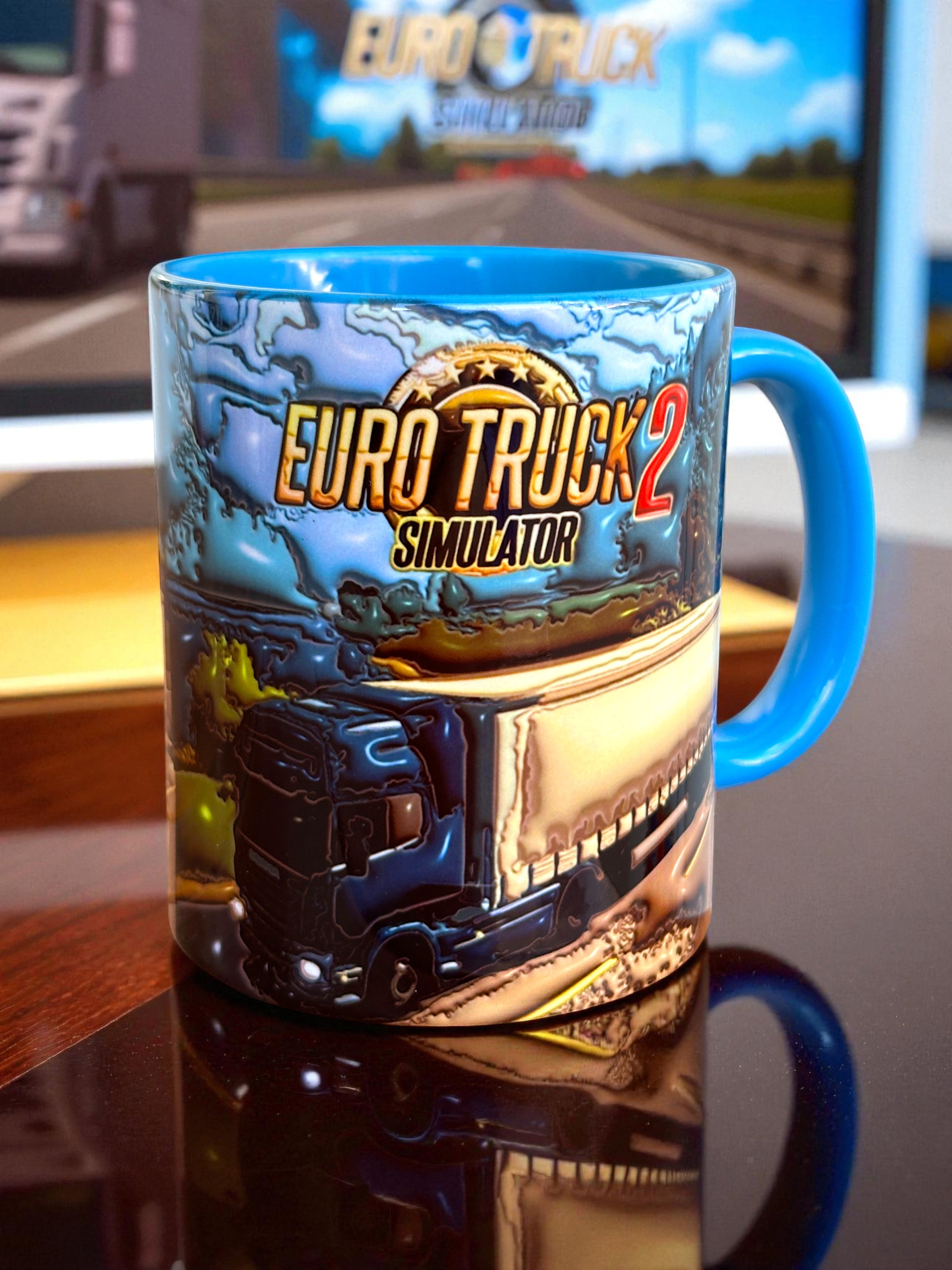 Euro Truck 2 Tasarım Hediyelik Kupa Bardak