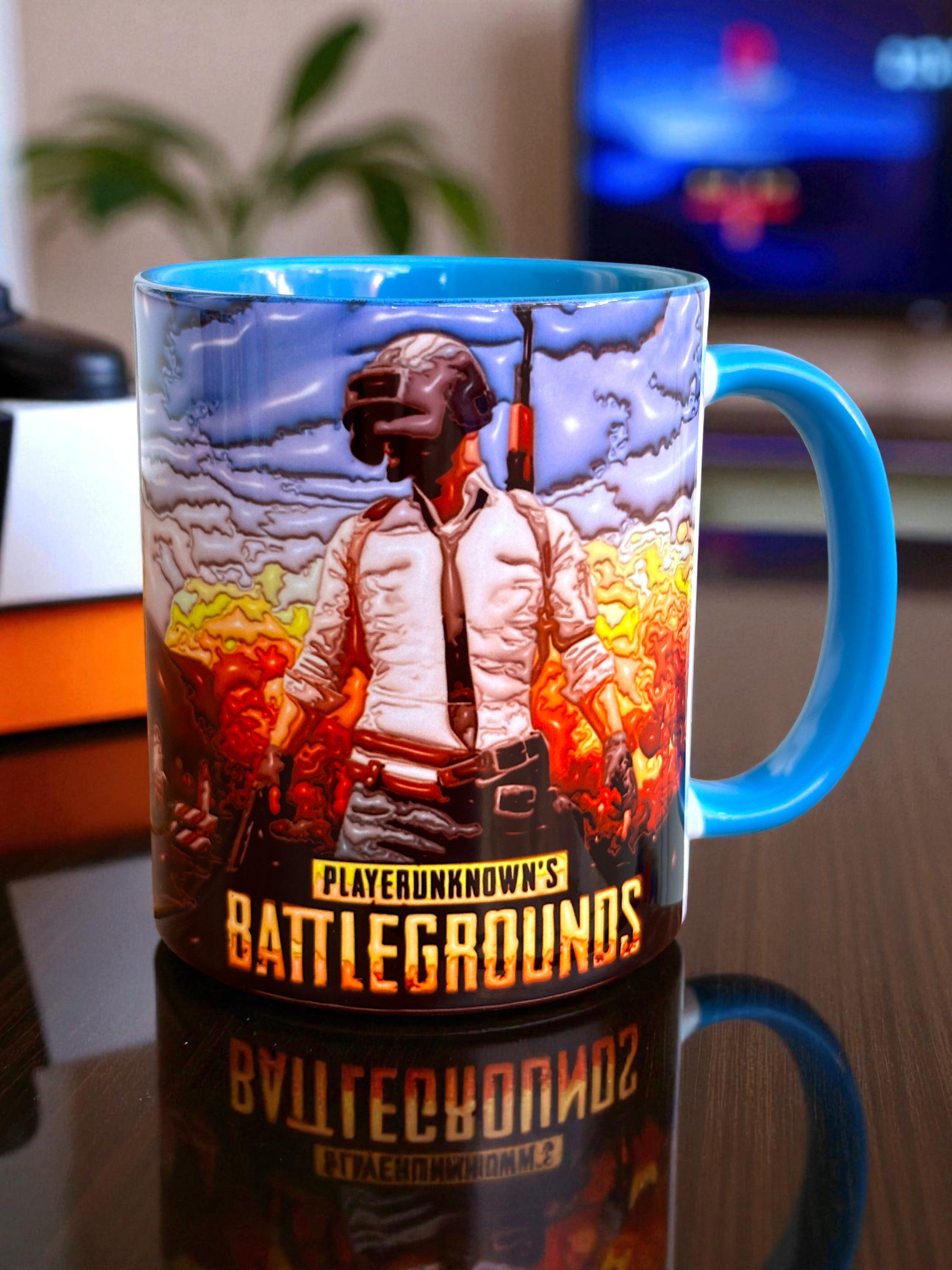 PUBG: Battlegrounds Gamer Tasarım Hediyelik Kupa Bardak