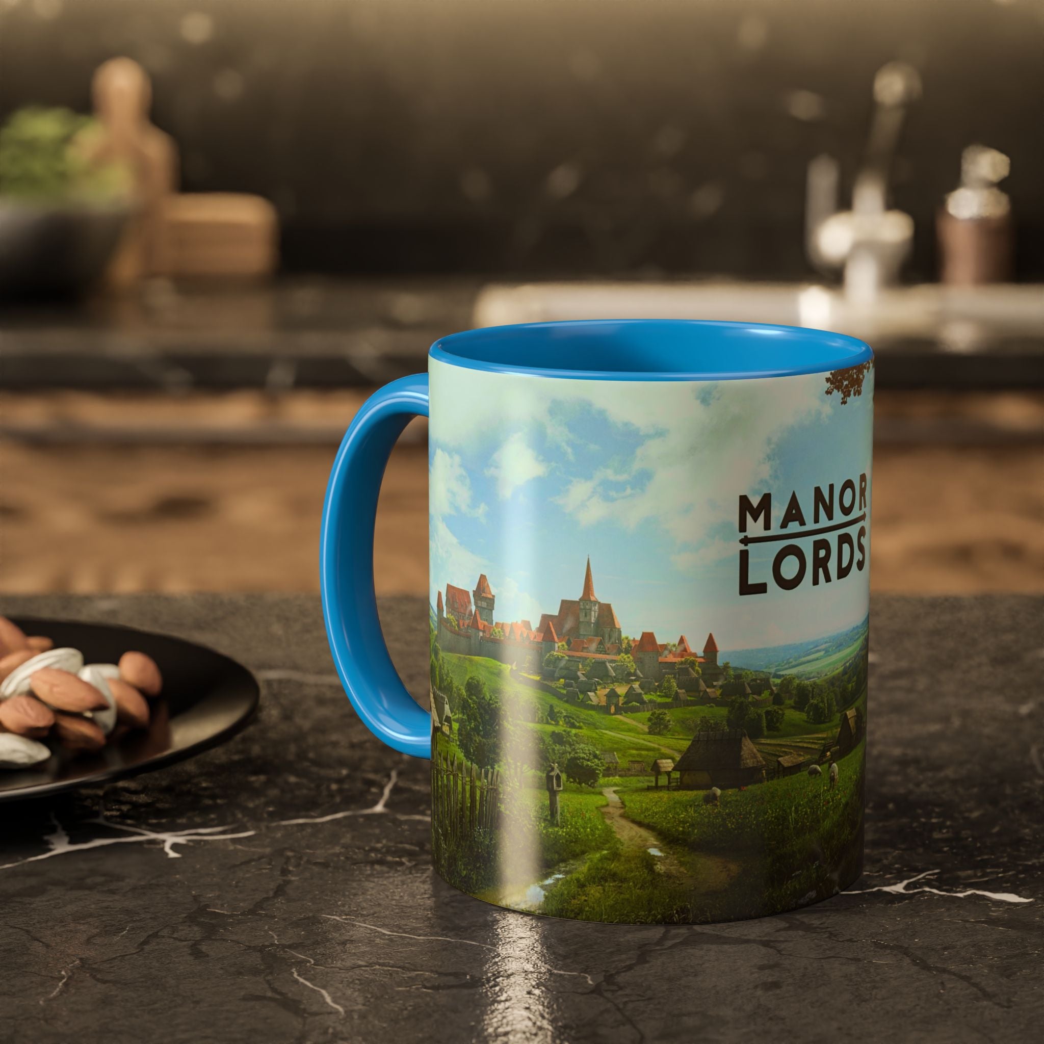 Manor Lords Gamer Kupa – Premium Porselen, Canlı Kalıcı Baskı 🏰⚔️