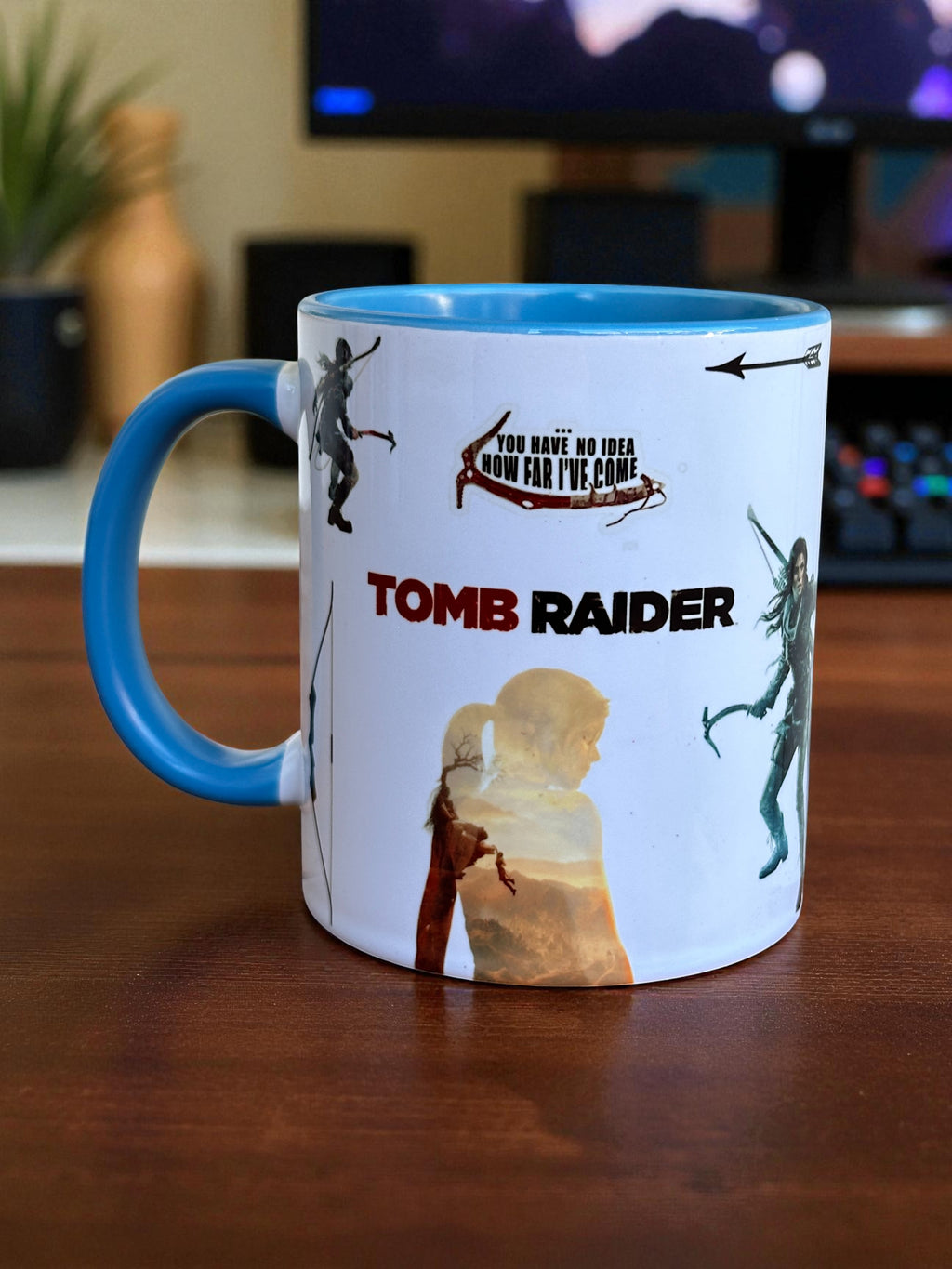 Tomb Raider Tasarım Premium Kupa Bardak