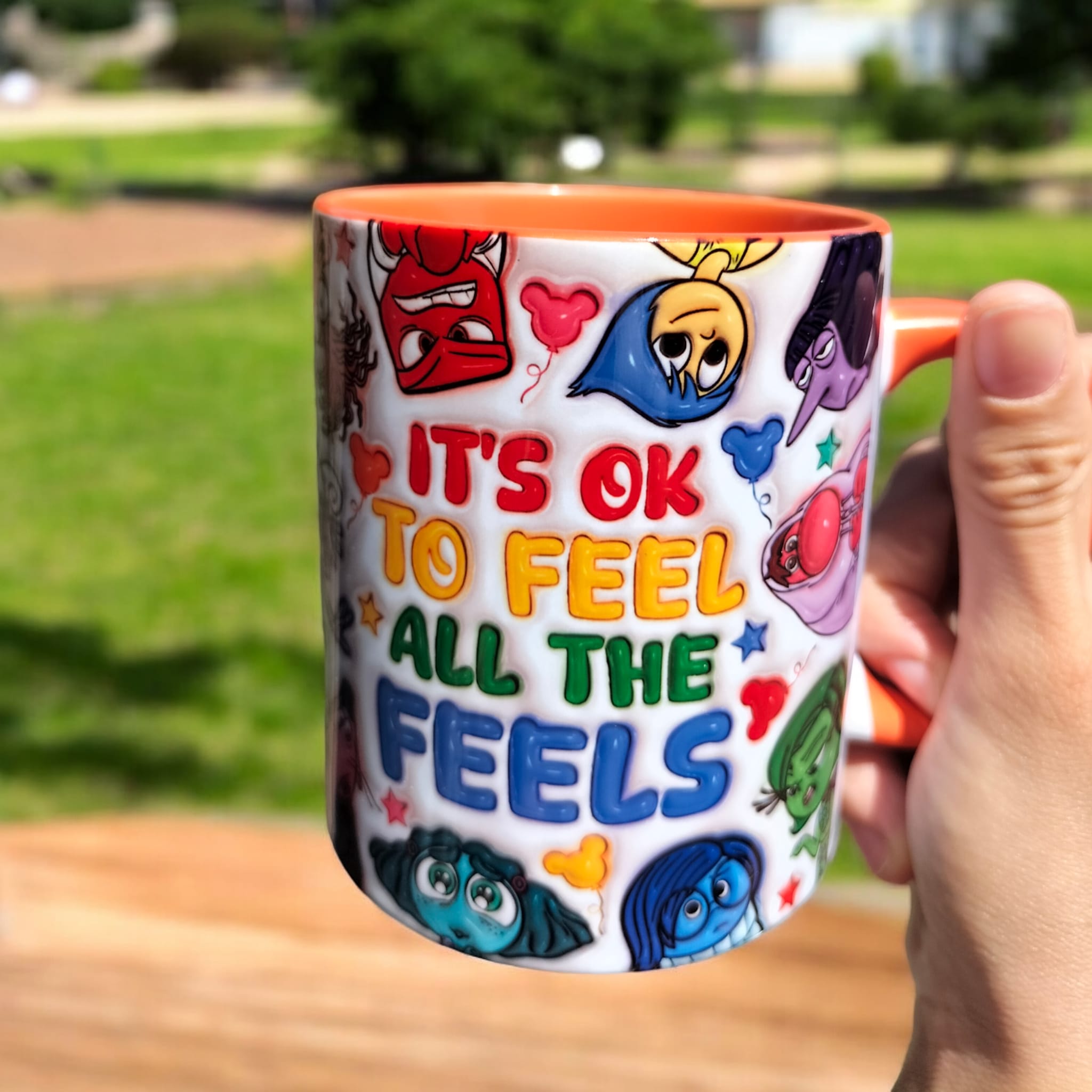 Ters Yüz (Inside Out) Premium Kupa
